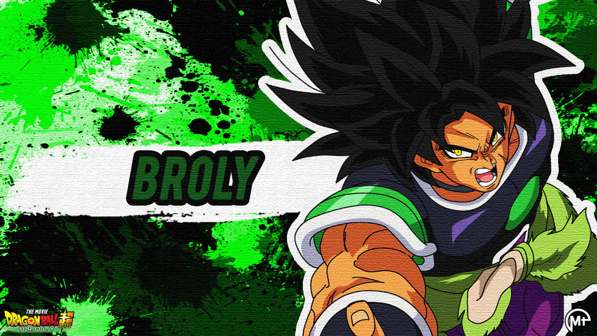Saksihan ang pagbabalik ng maalamat na Super Saiyan na si Broly sa Dragon Ball Super: Broly. Wallpaper