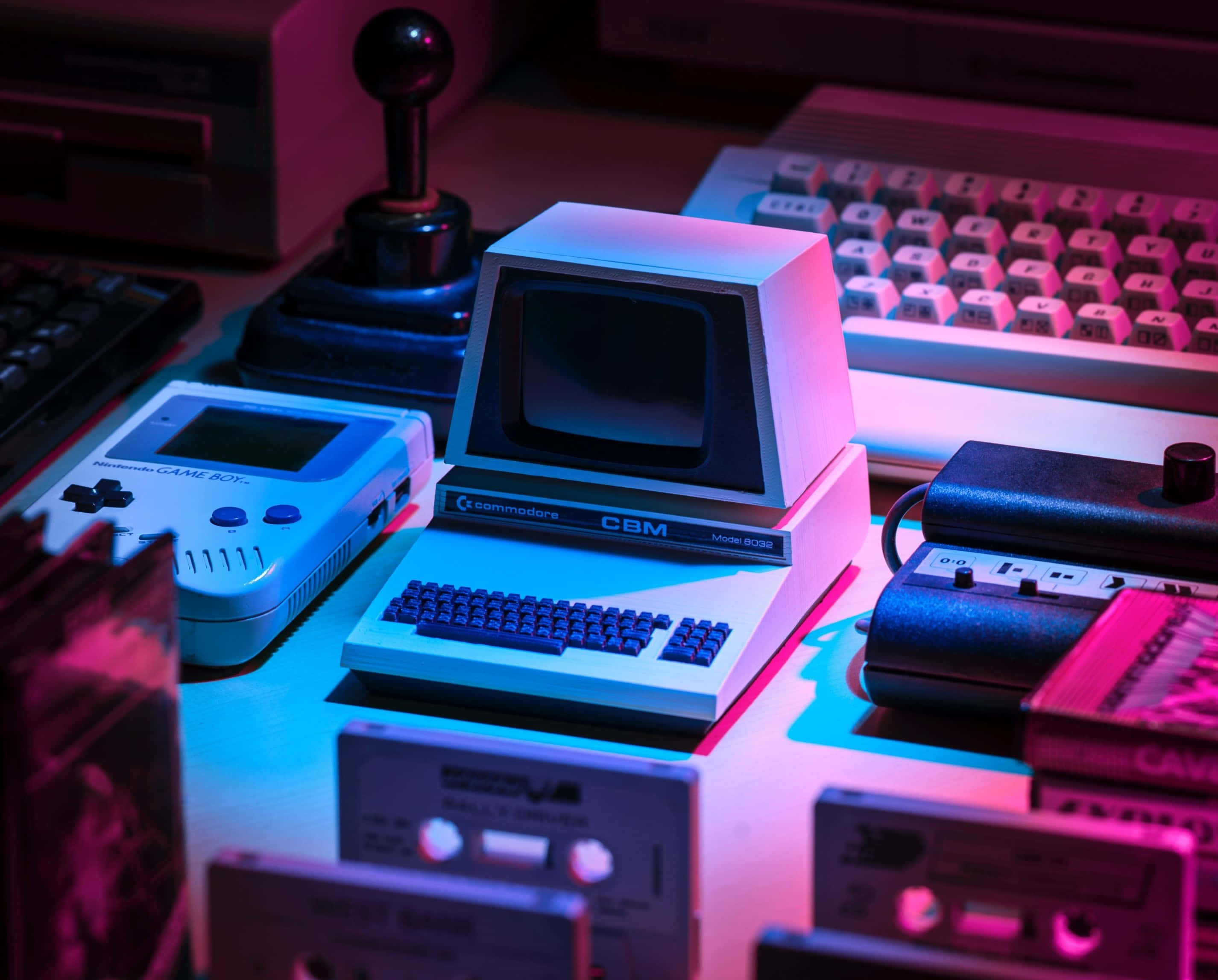 Sakupin ang isang sandali ng kagandahan gamit ang retro-themed na aesthetic na ito Wallpaper