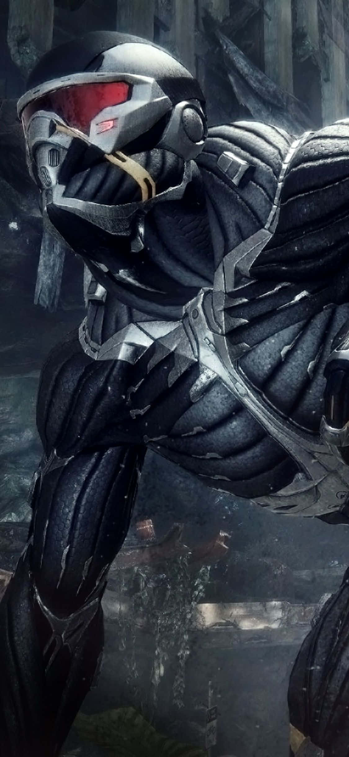Sakupin ang iyong mundo sa iPhone X at Crysis 3 Wallpaper