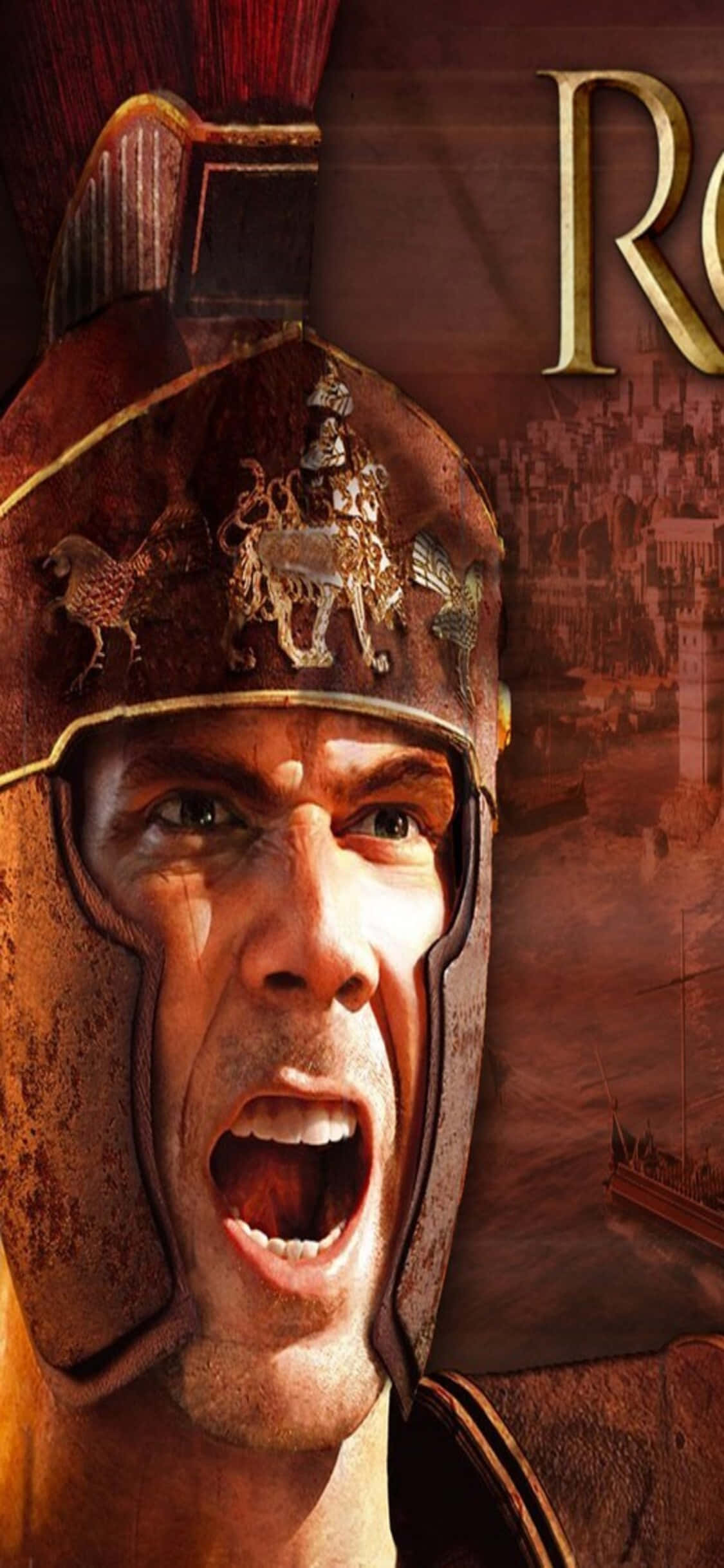 Sakupin ang Mundo sa Total War Rome 2 sa Iyong iPhone XS Wallpaper