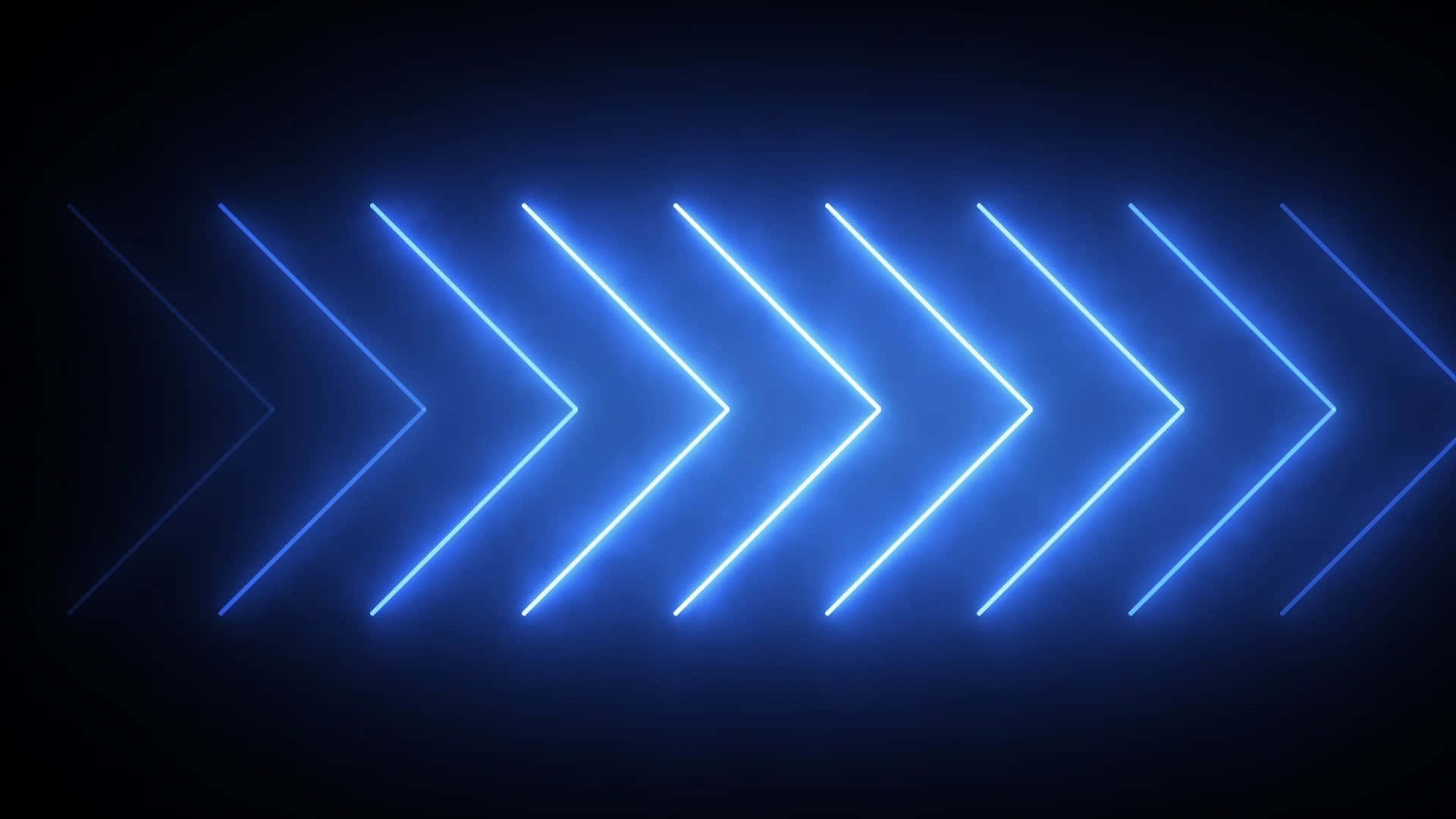 Sakupin ang sandali ng neon blue. Wallpaper