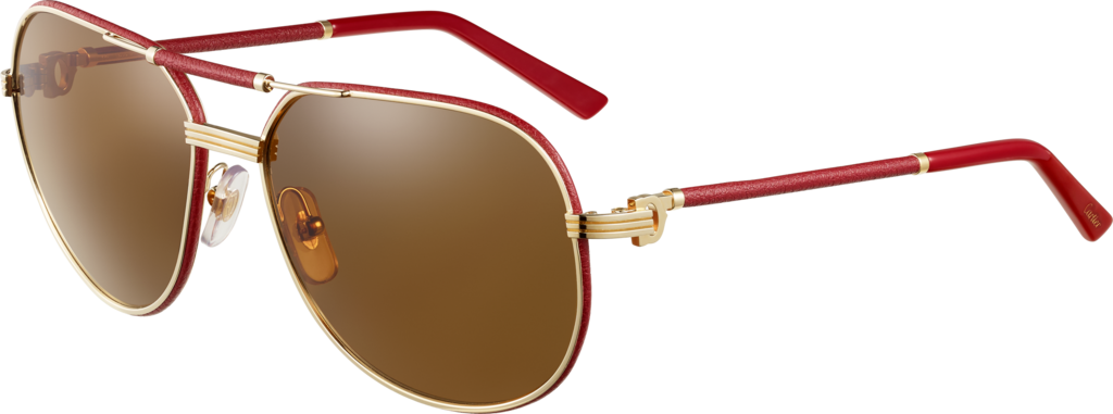 Salaming Aviator na Pula at Ginto Wallpaper