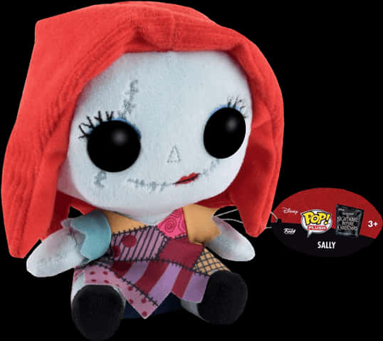 Sally Plush Toy mula sa Nightmare Before Christmas Wallpaper