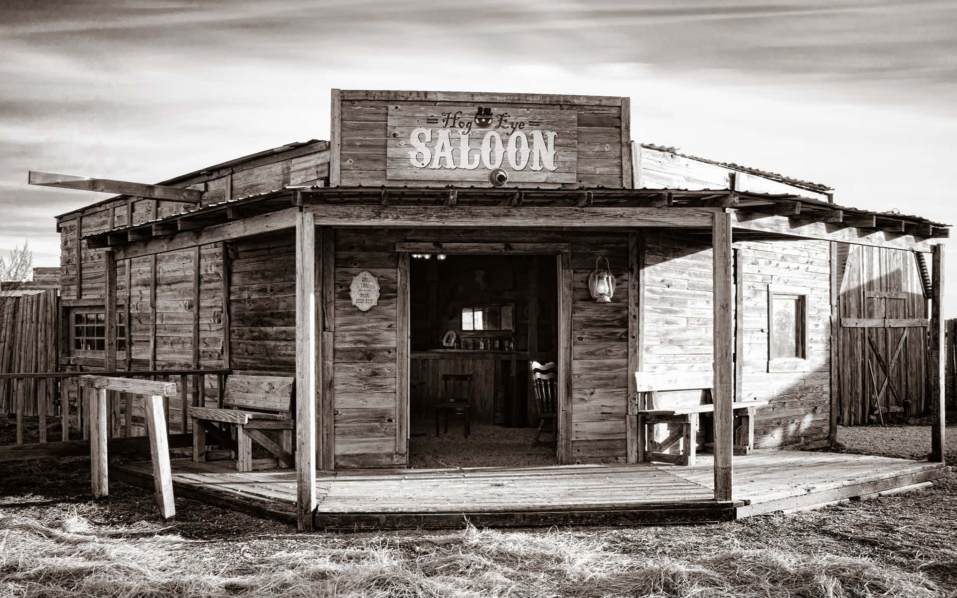 Saloon ng Wild West Wallpaper