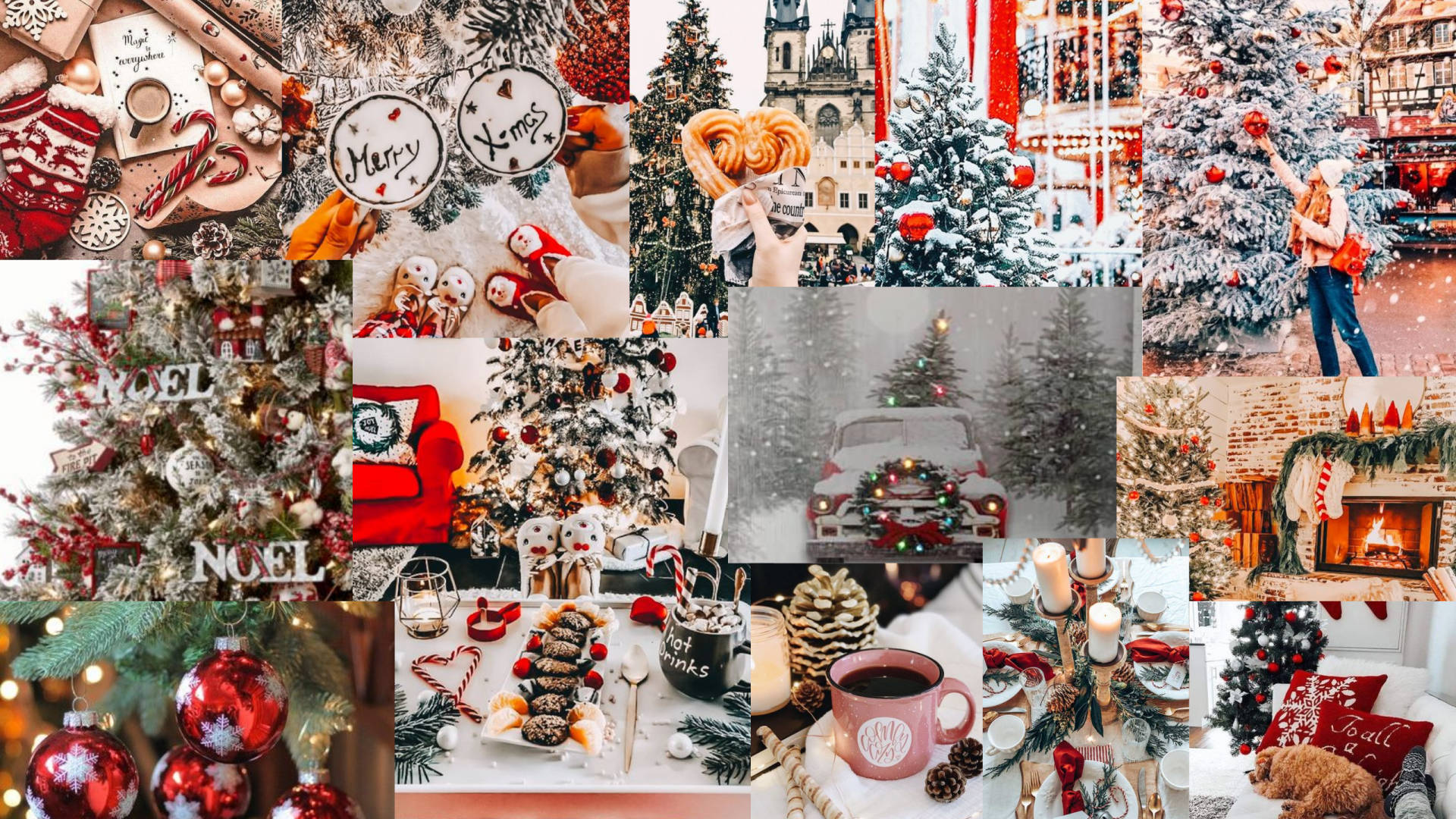Sama-samang Pasko sa Panahon ng Artiko Wallpaper