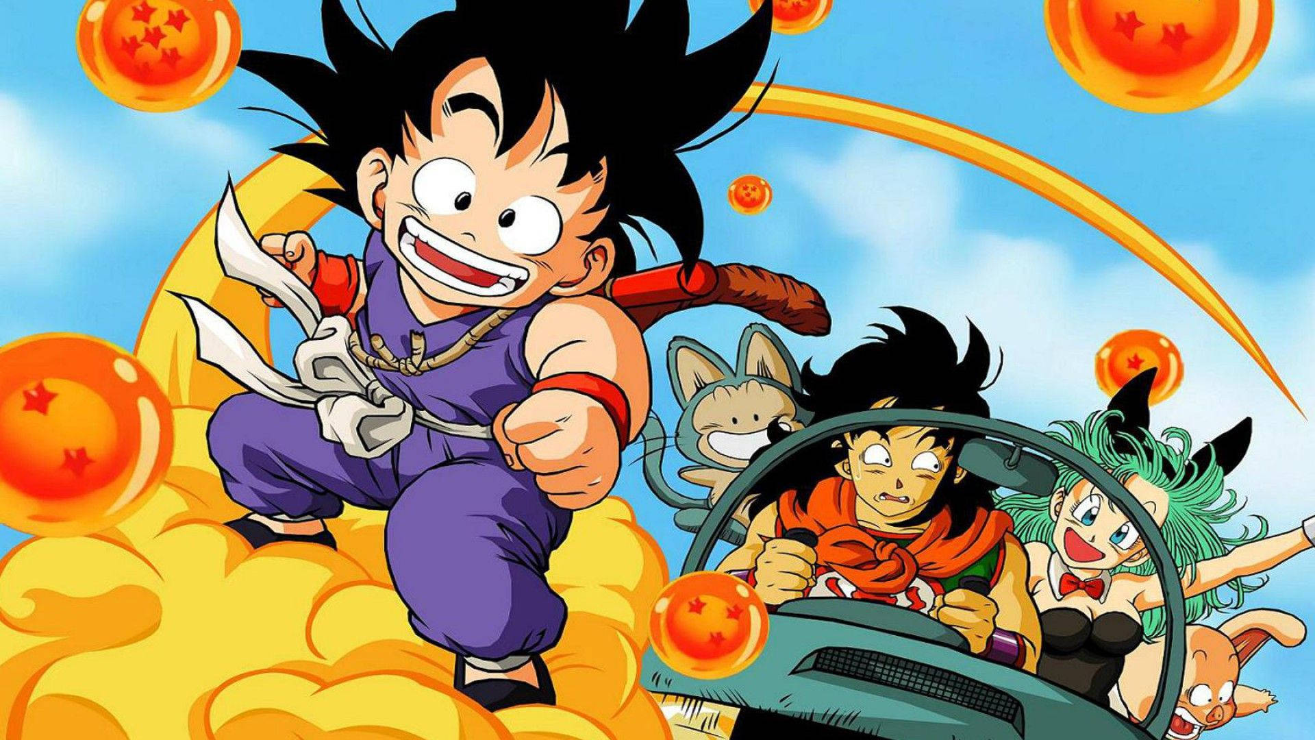 Samahan mo kami sa epikong pakikipagsapalaran ng Dragon Ball! Wallpaper