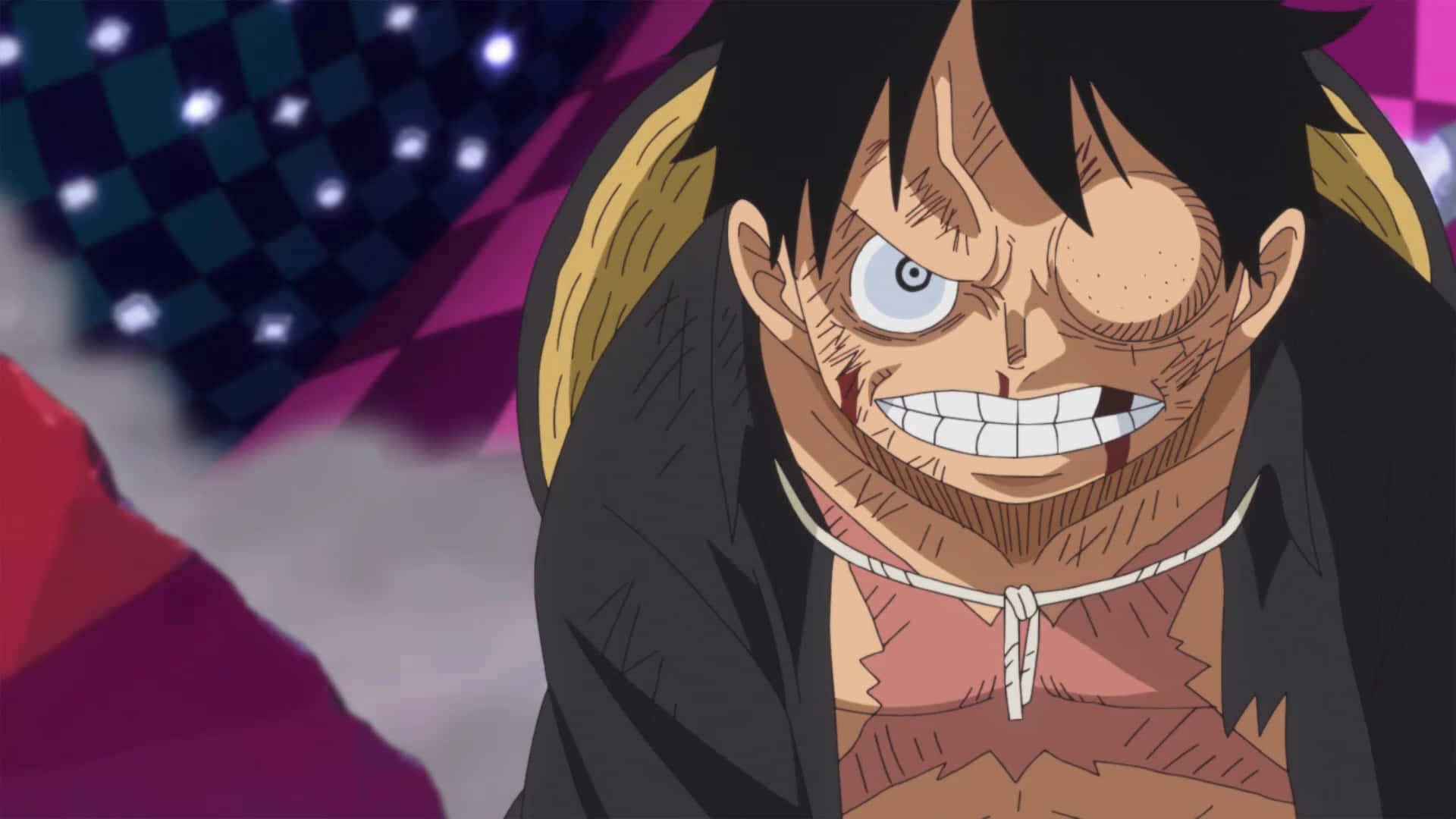 Samahan si Straw Hat Luffy sa Kanyang Pakikipagsapalaran Bilang Pirata! Wallpaper