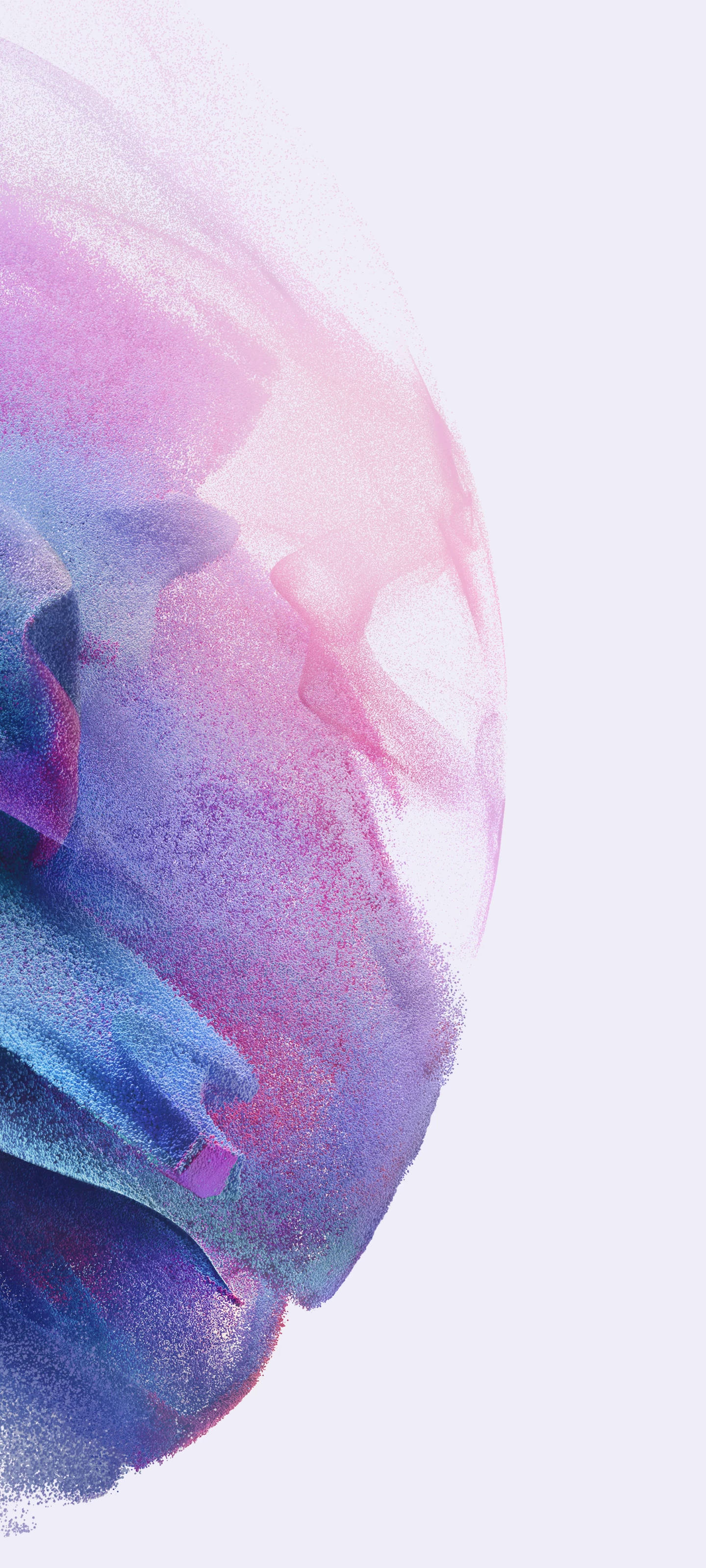 Samsung Galaxy 4K Pink Blue Gradient Smoke Wallpaper