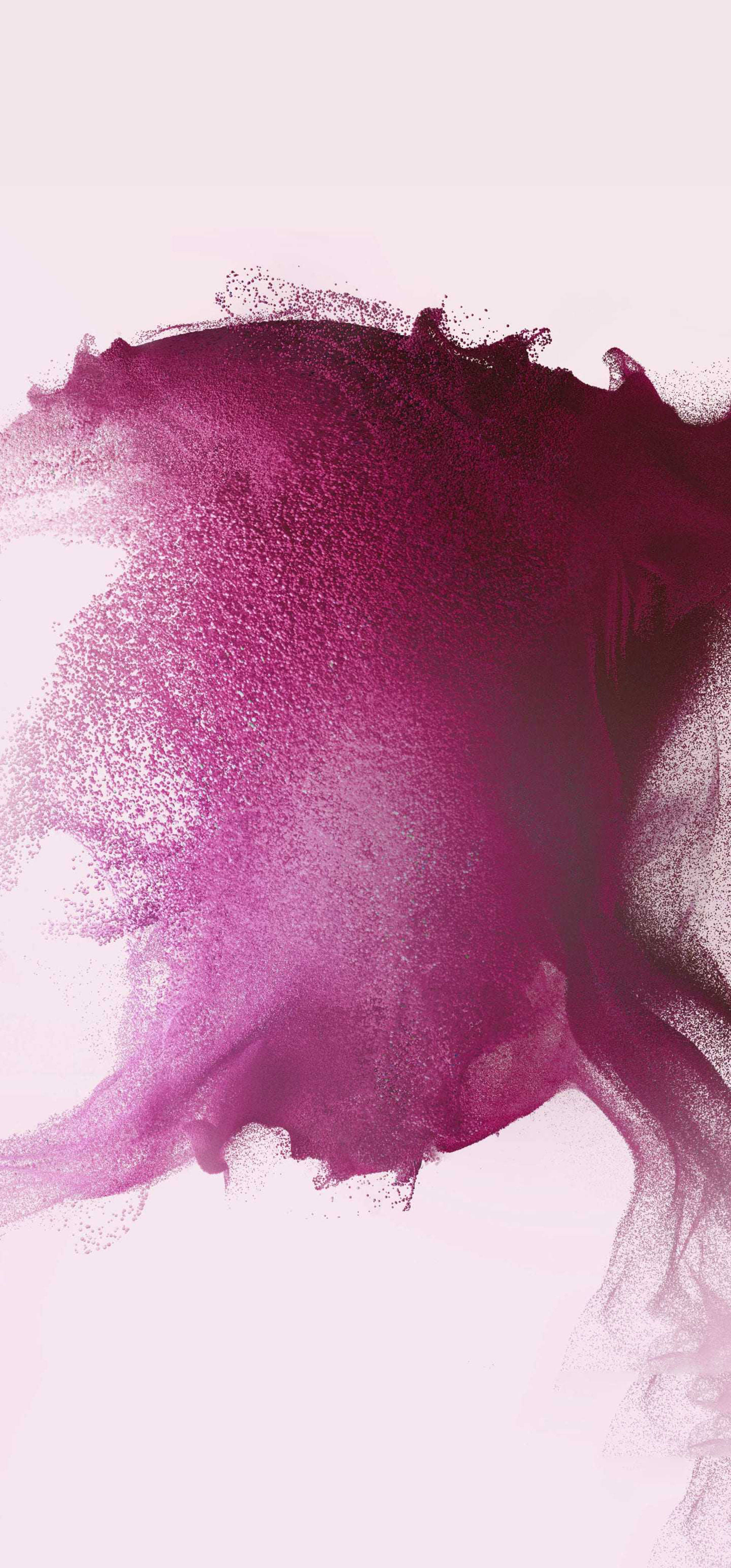 Samsung Galaxy S22 Pink Dust Wallpaper