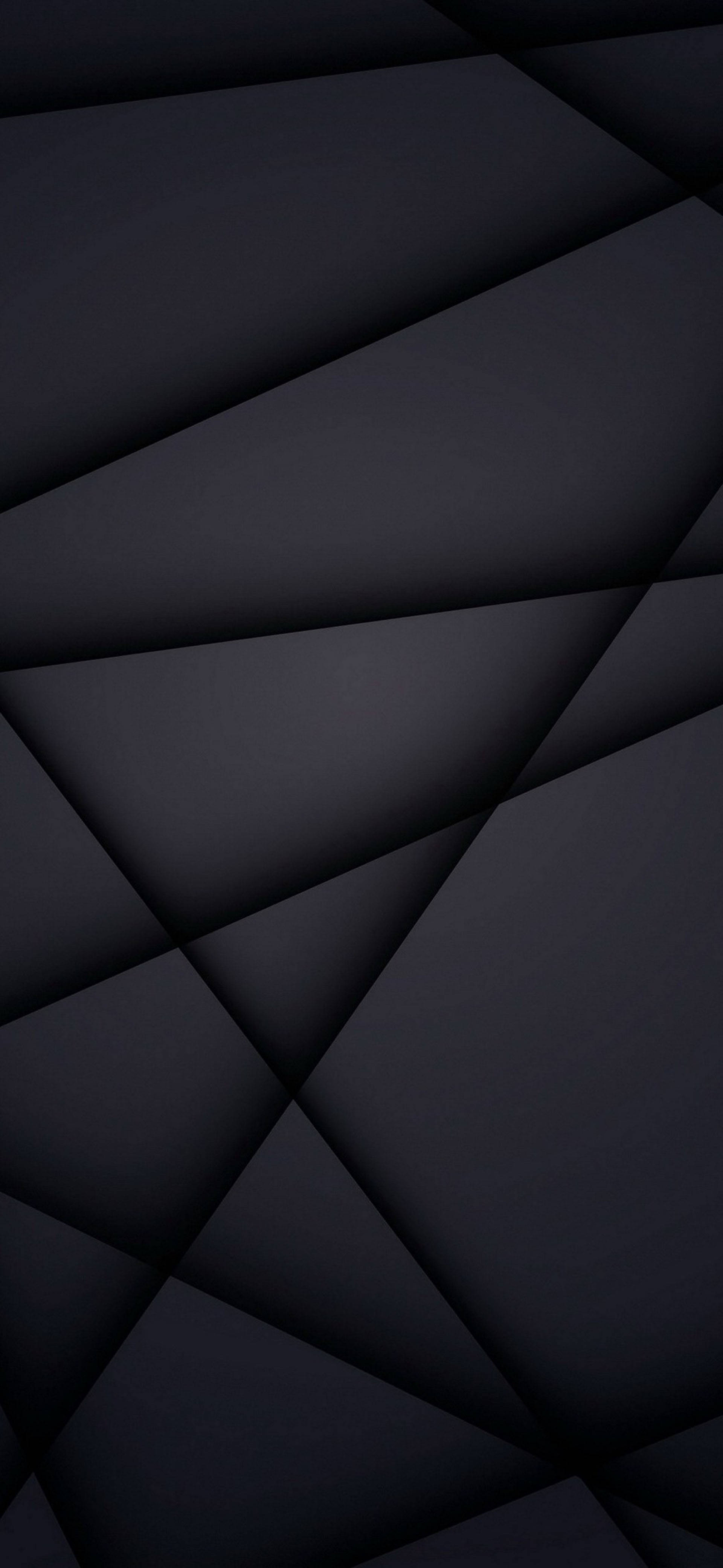 Samsung Galaxy S22 Madilim na Polygon Wallpaper