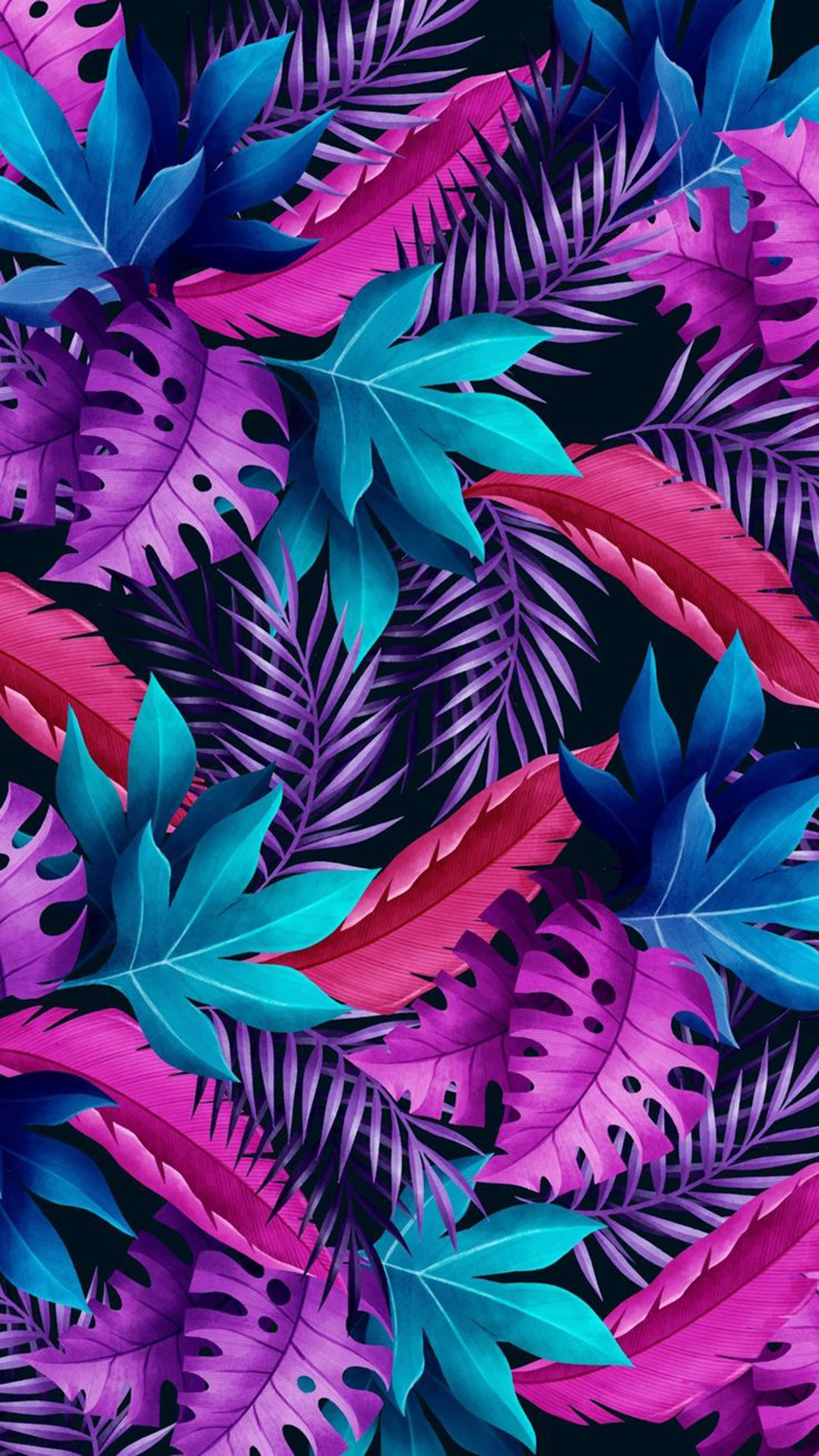 Samsung Galaxy S22 Mga Dahon Wallpaper