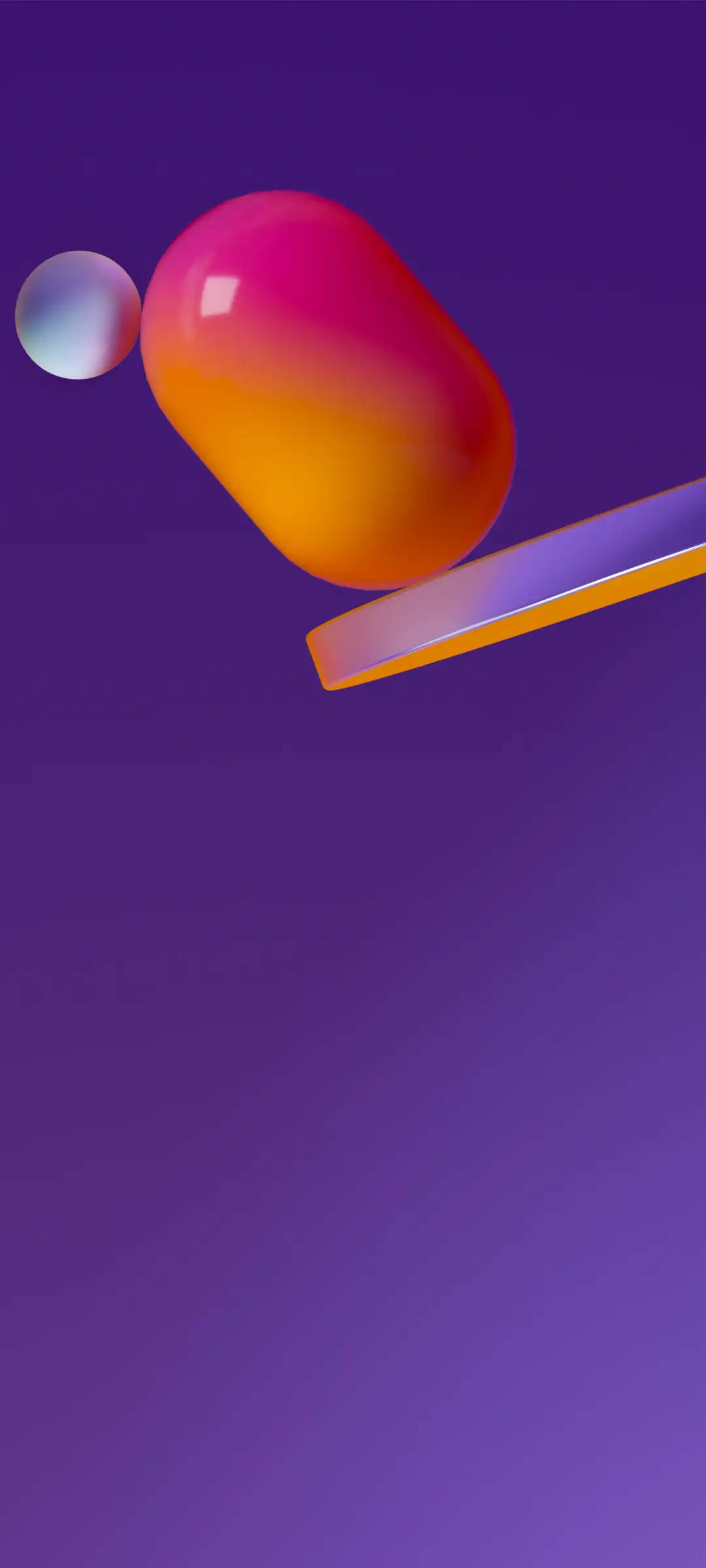 Samsung M21 3D Pill Wallpaper