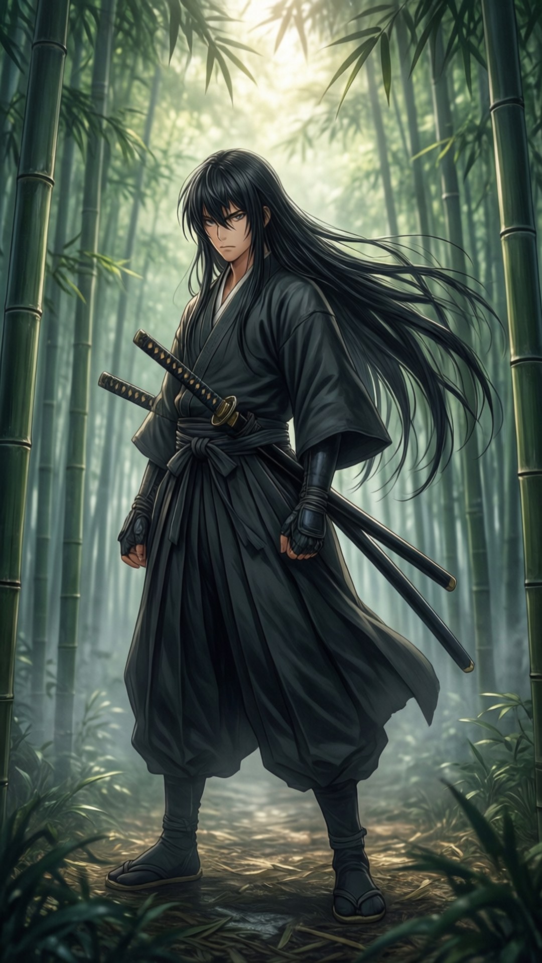 Samurai ng Kawayan Wallpaper
