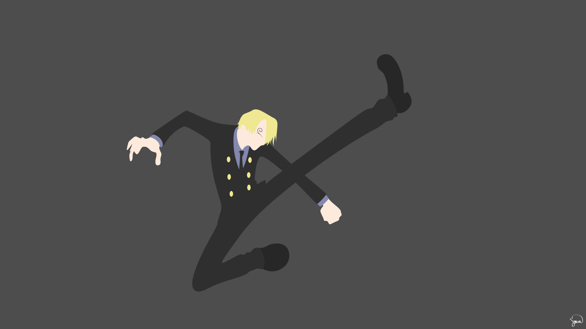 Sanji Vinsmoke na Gumagawa ng Isang Engrandeng Pagpasok Wallpaper