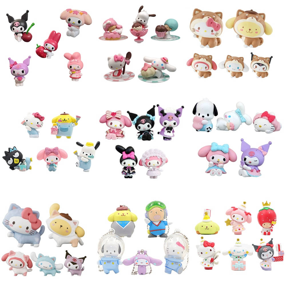 Sanrio Desktop Lahat ng Toy Characters Wallpaper
