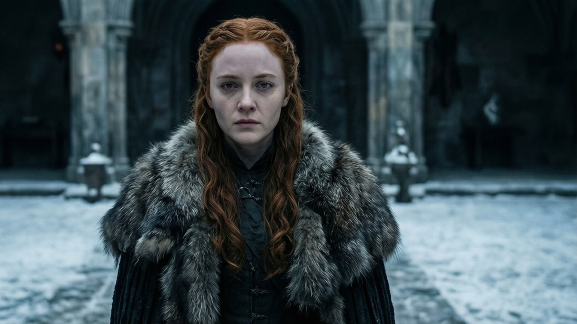 Sansa sa Niyebe Wallpaper