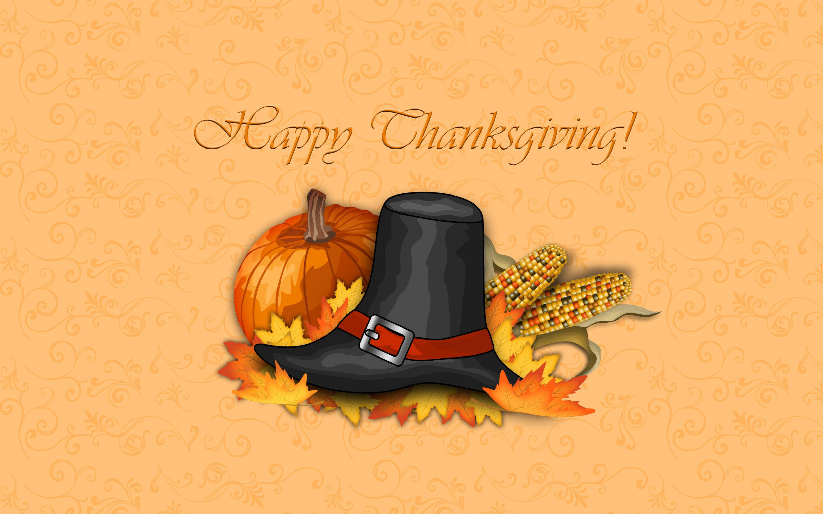 Sapatos ng Elf na Pang-Thanksgiving Wallpaper