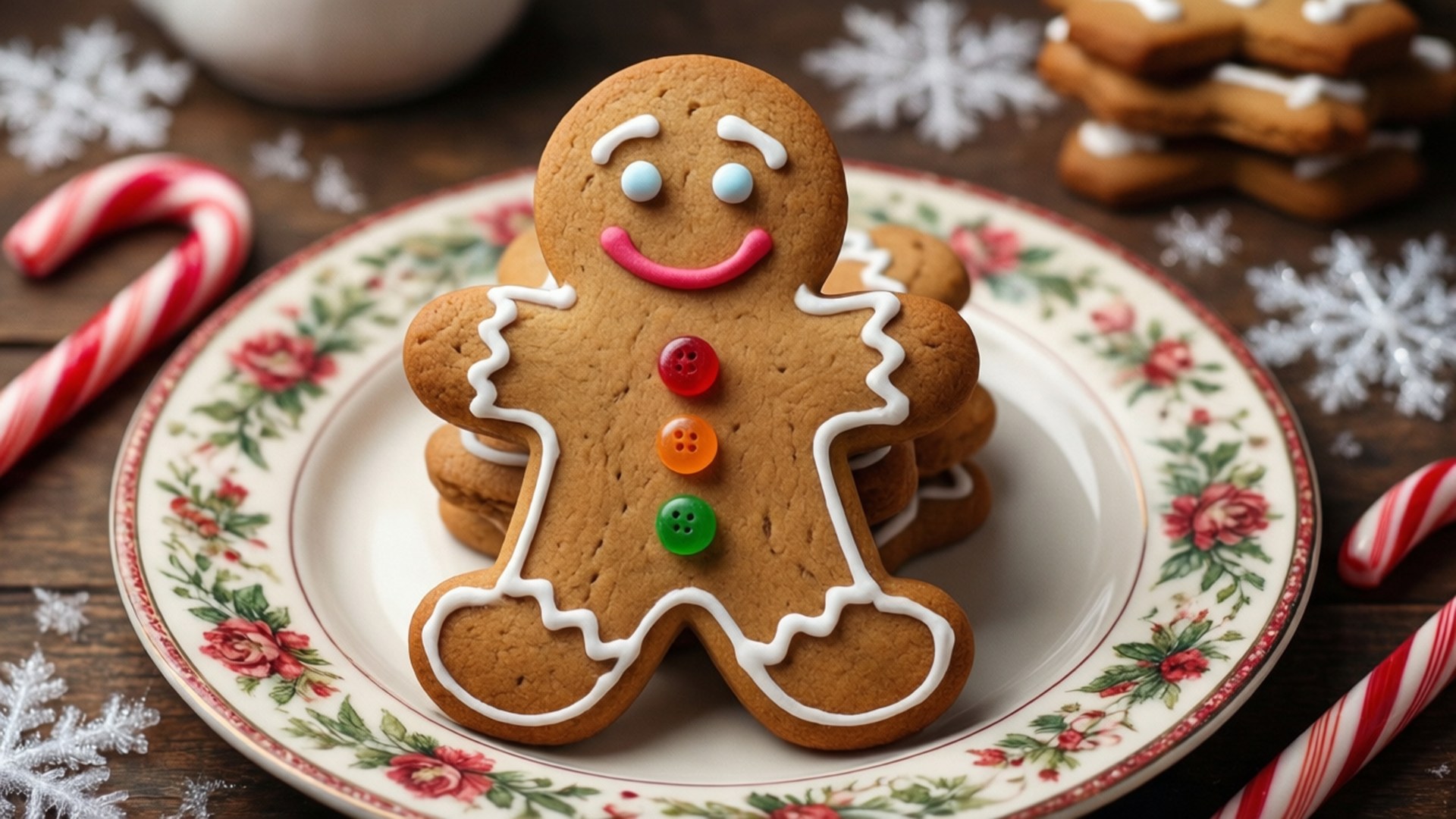 Sarap ng Gingerbread Cookie Wallpaper