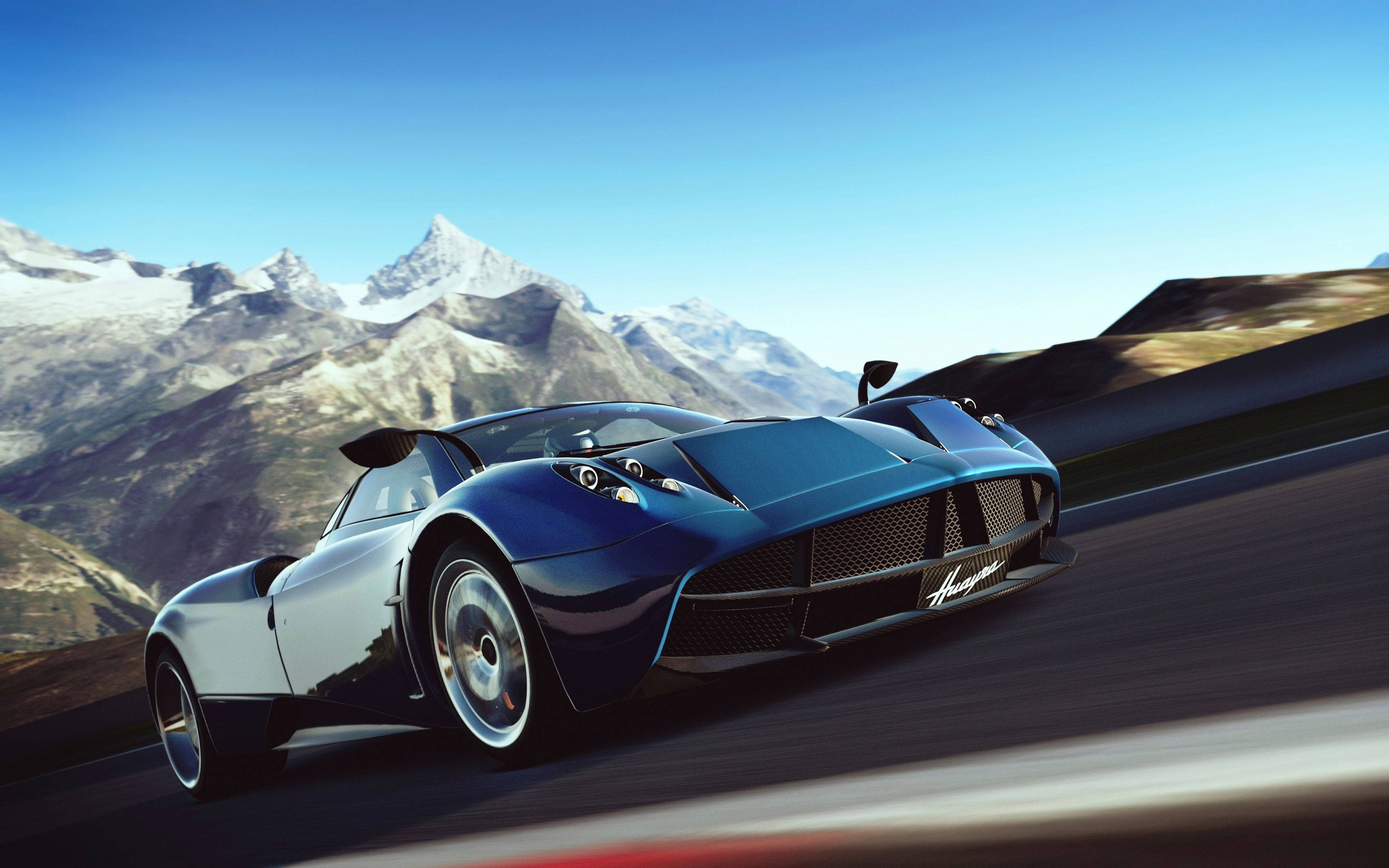 Sasakyan 4K Pagani Huayra Wallpaper