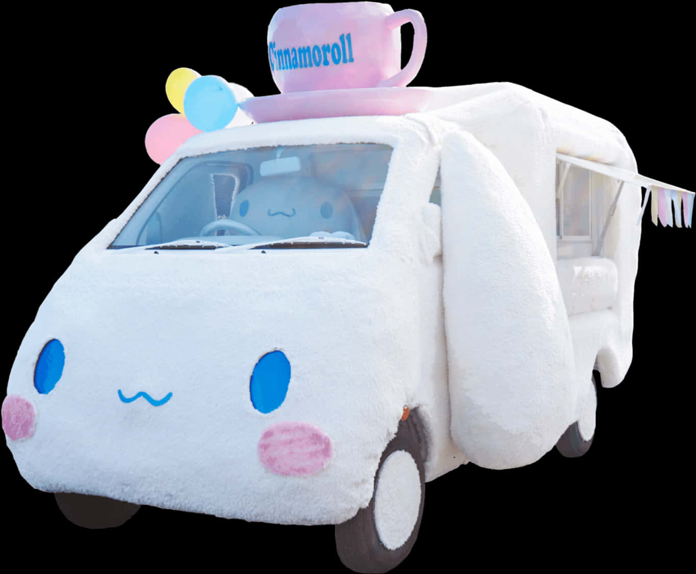 Sasakyang May Temang Cinnamoroll Wallpaper