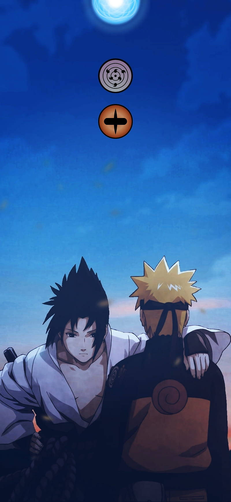 Sasuke at Naruto Phone Wallpaper