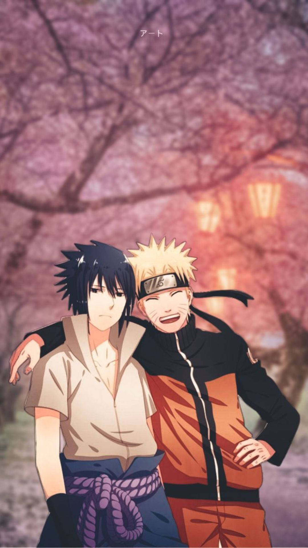 Sasuke Naruto Friendship iPhone Anime Wallpaper