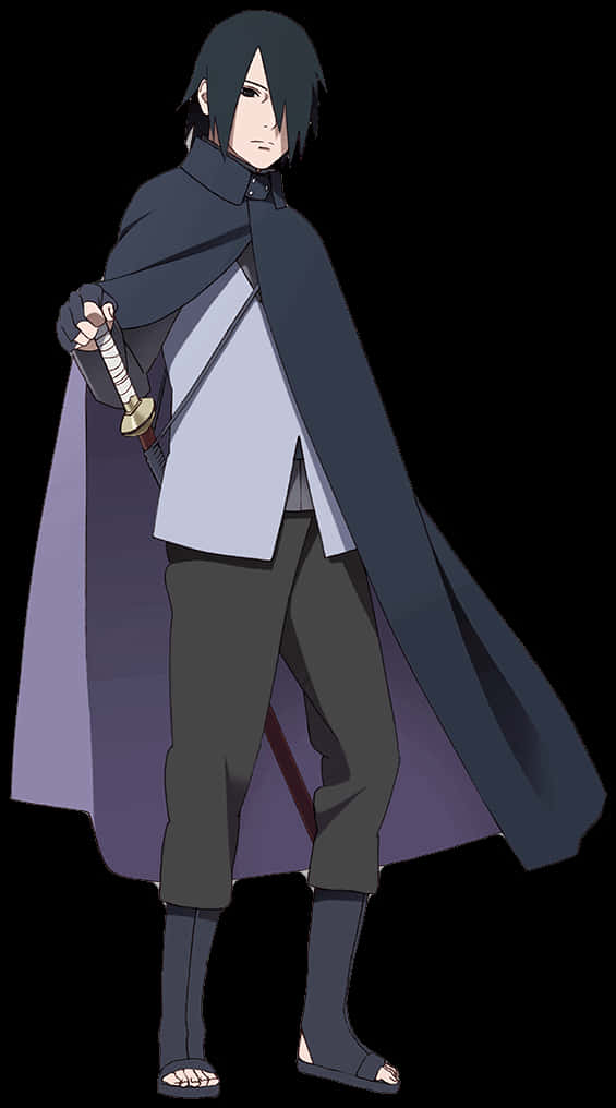Sasuke Uchiha Handa sa Labanan Wallpaper