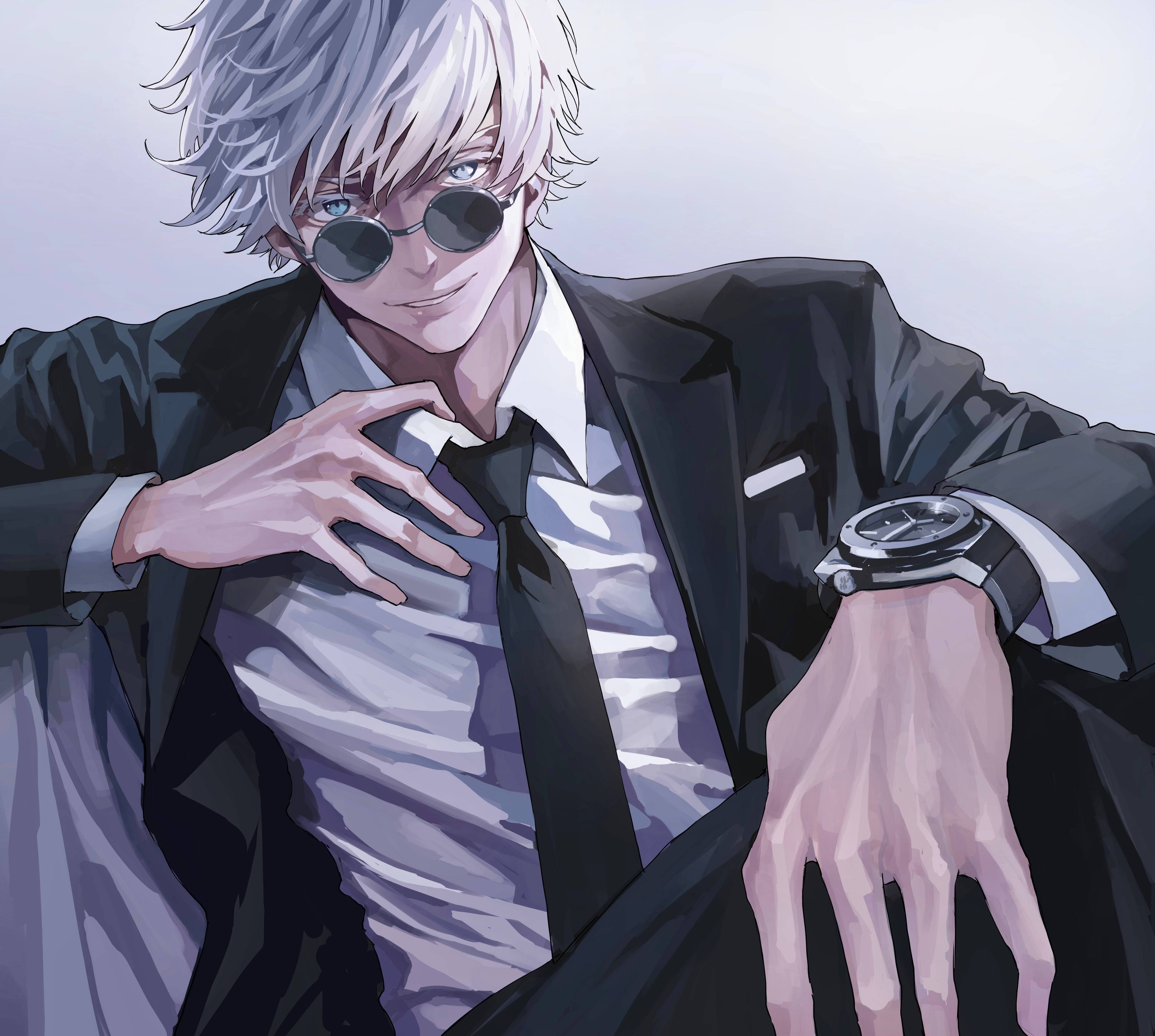 Satoru Gojo Anime na Astig na Lalaki Wallpaper