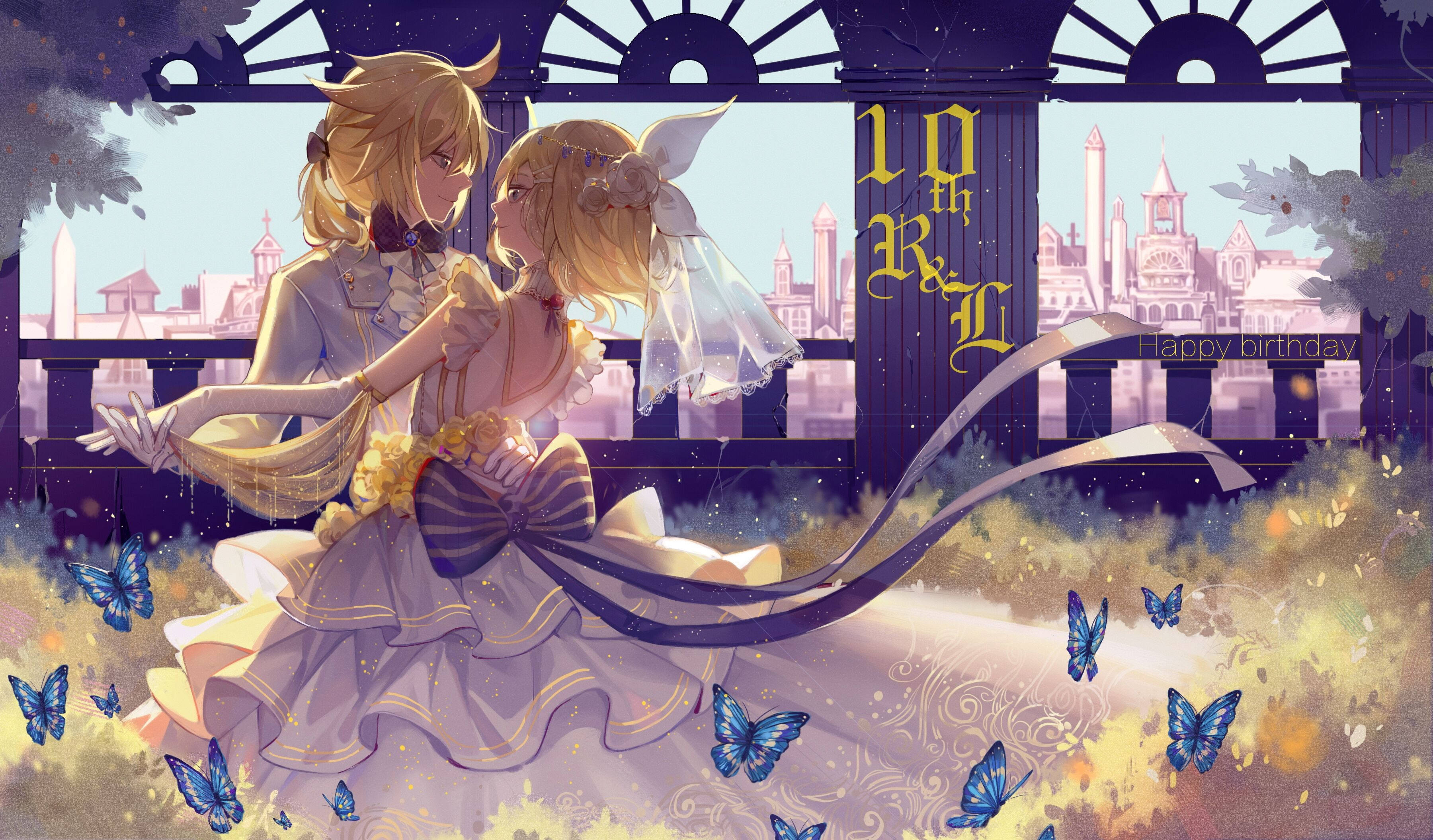 Sayaw sa Ballroom na Anime Wallpaper