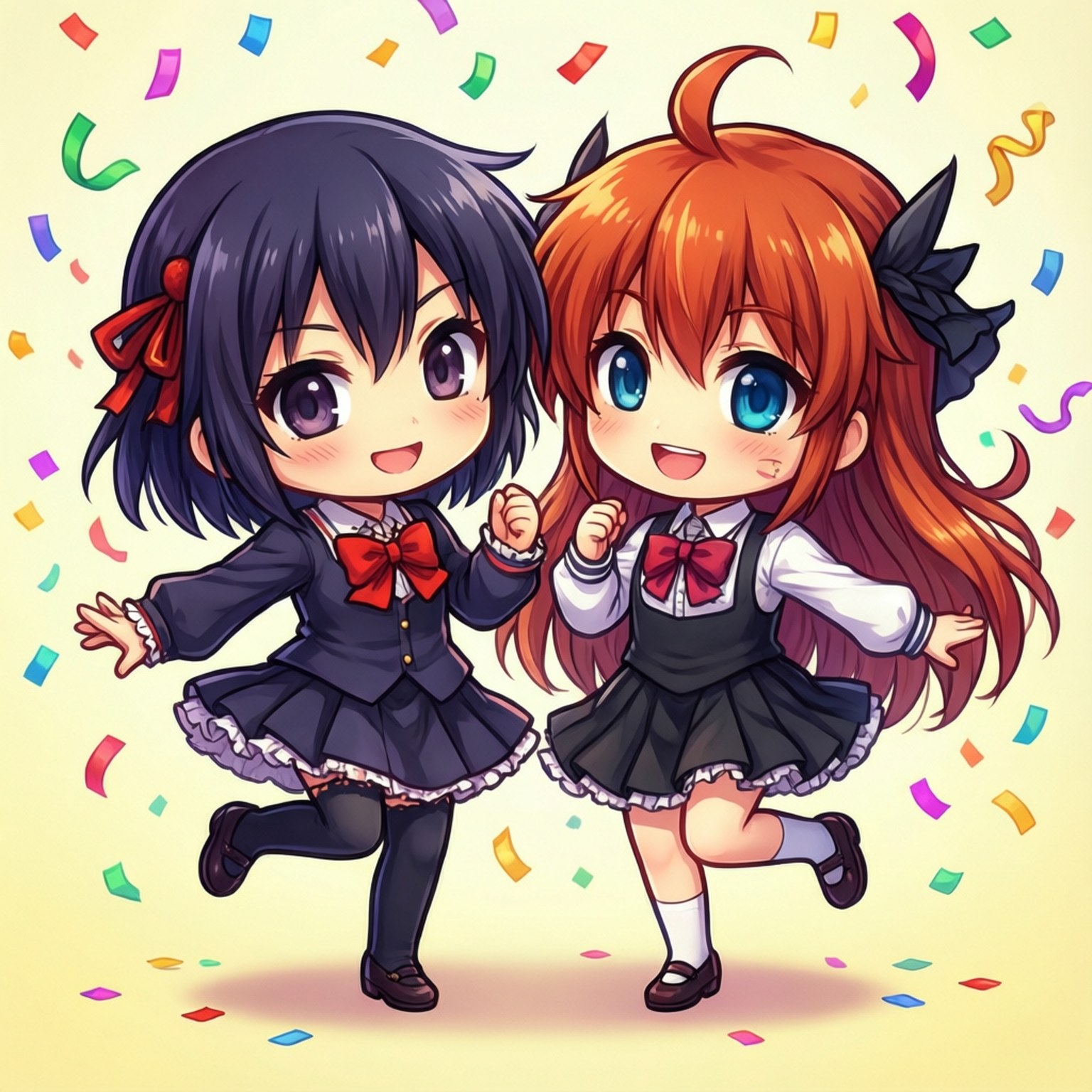 Sayawan sa Chibi Dance Wallpaper