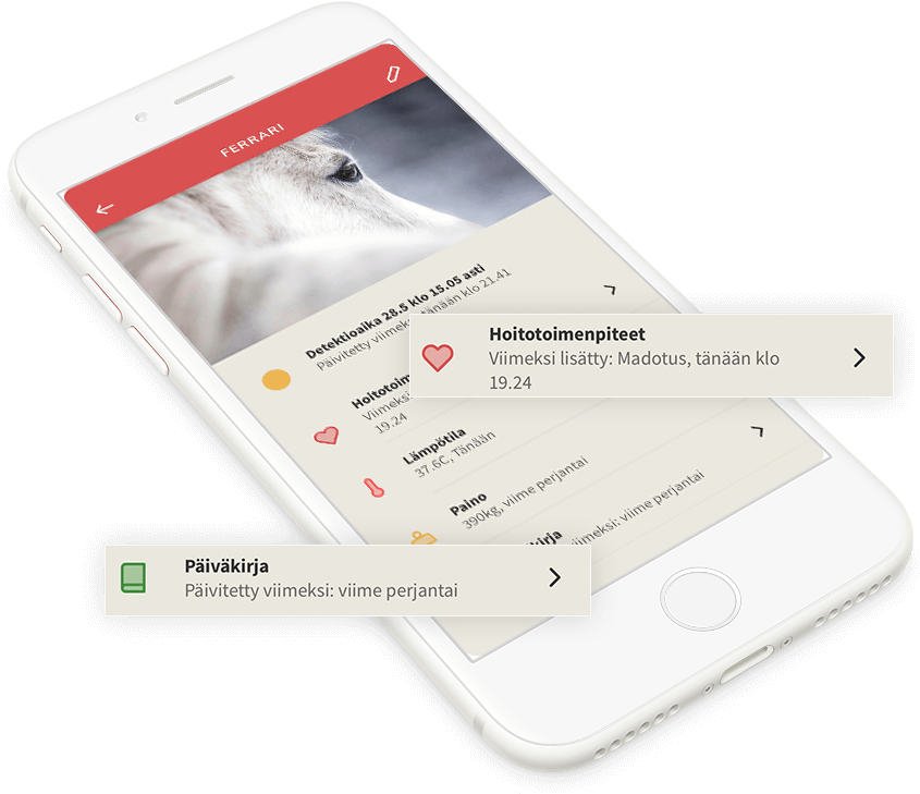 Screen ng Ferrari Horse Health App Wallpaper
