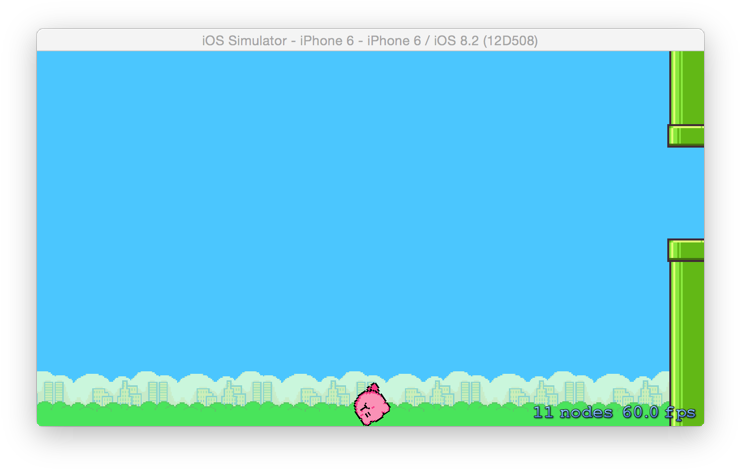Screenshot ng Gameplay ng Flappy Bird Wallpaper