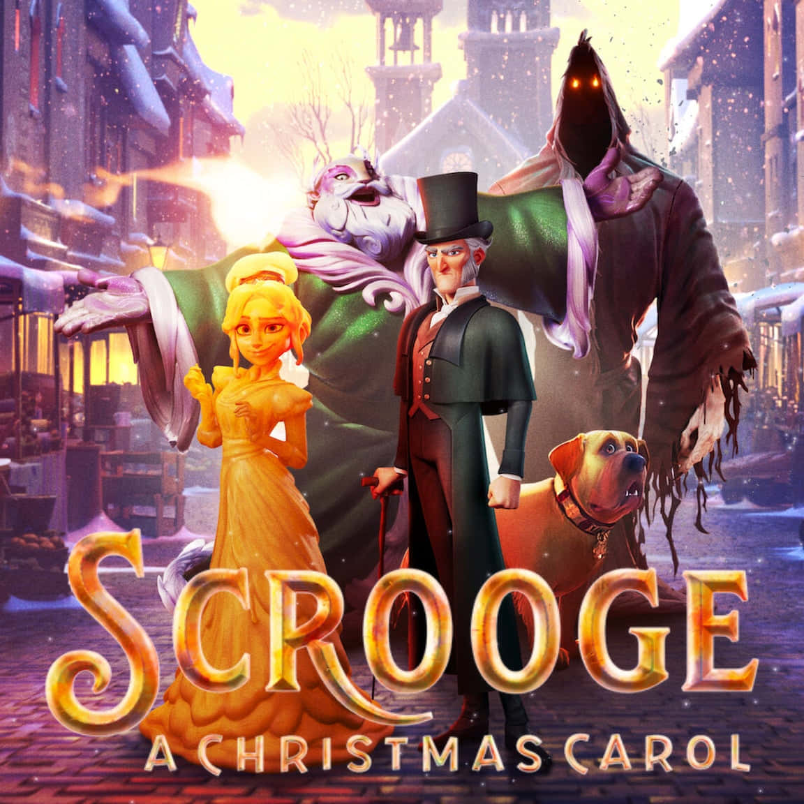 Scrooge Isang Awit ng Pasko Wallpaper