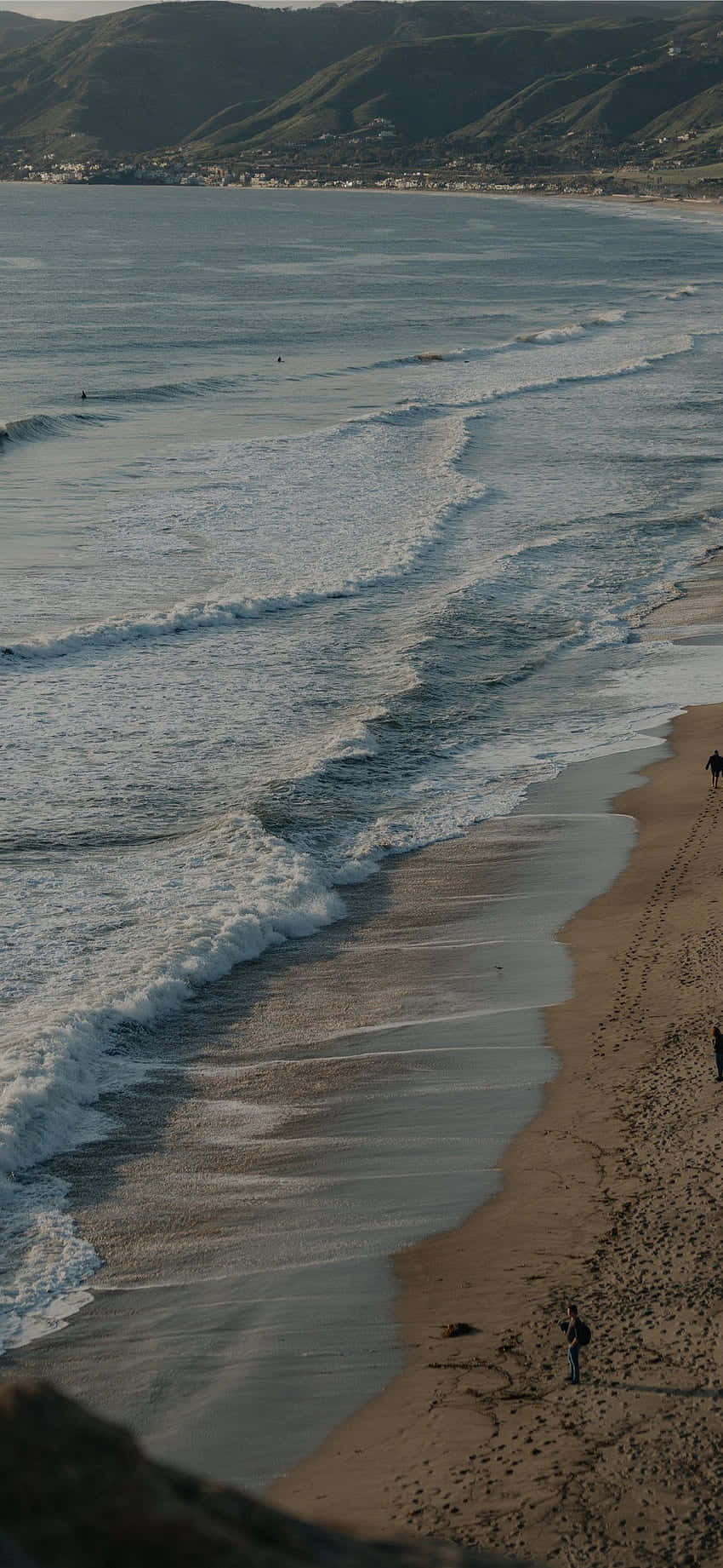 Seaside Android Malibu Background Wallpaper