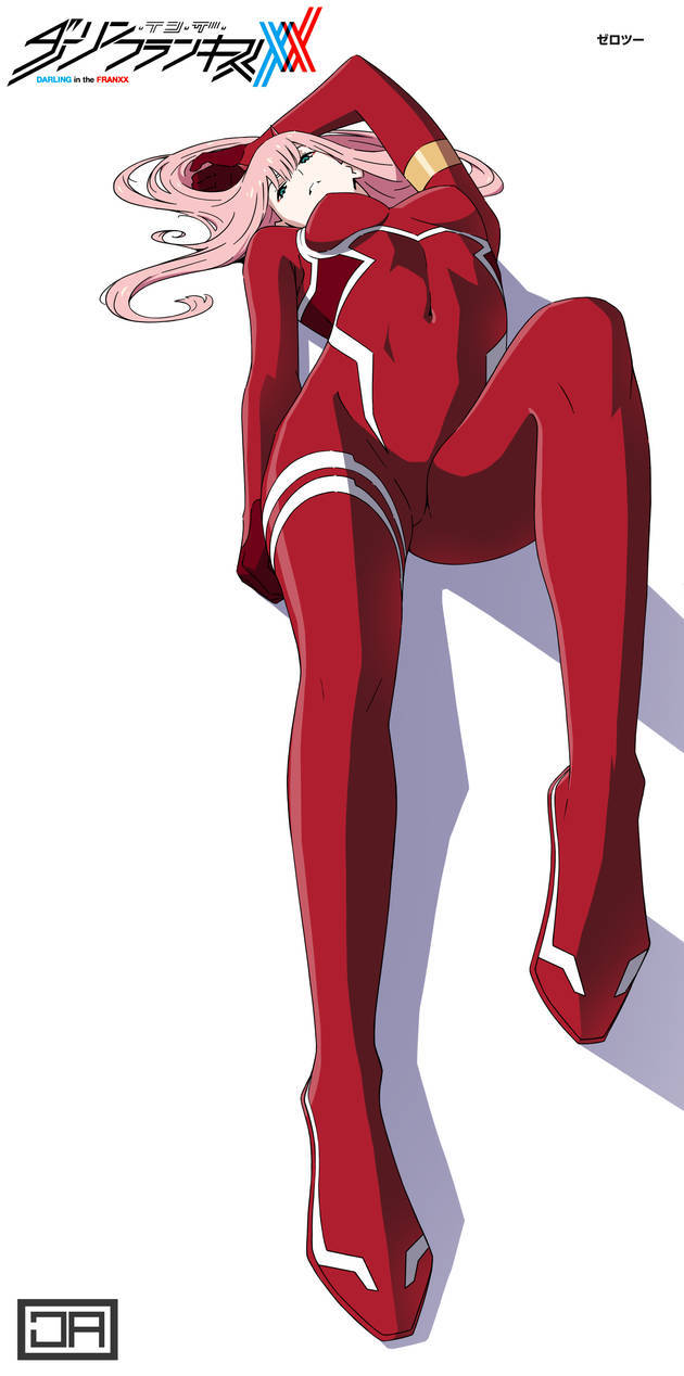 Seksing Zero Two Phone Wallpaper