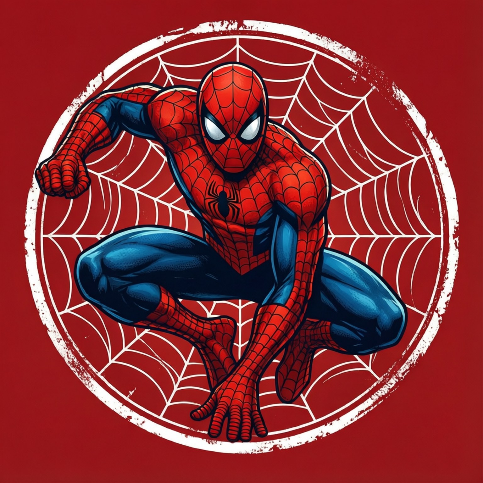 Selyo ng Spiderman Wallpaper