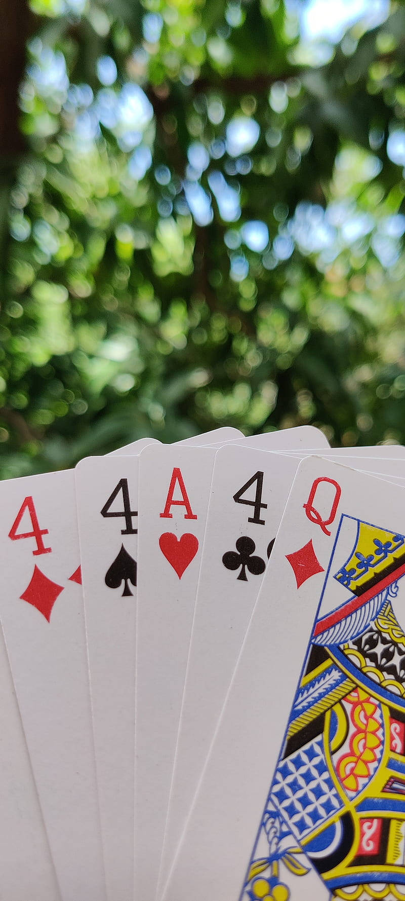Set Ng Limang Rummy Playing Cards Wallpaper