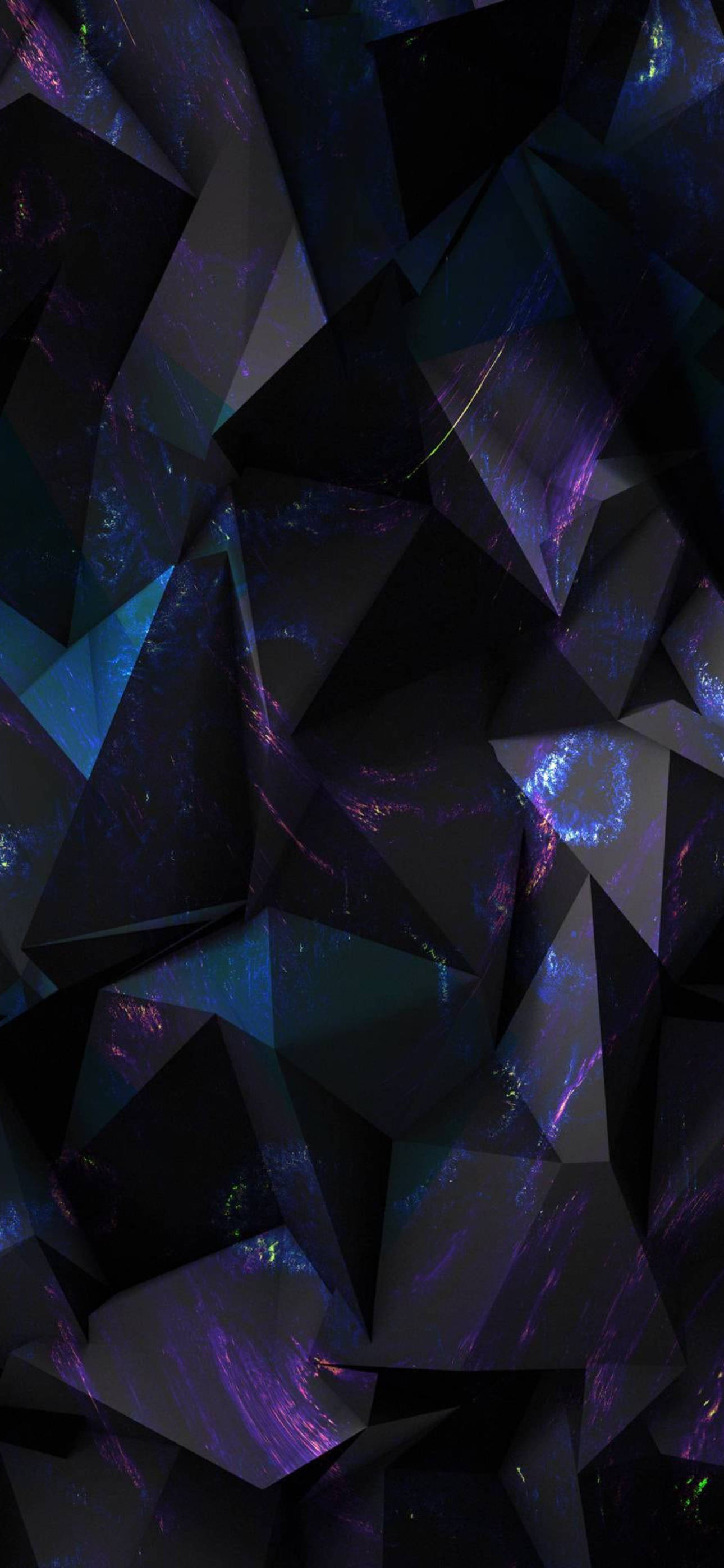 Shimmering Itim At Purple Aesthetic Art Wallpaper