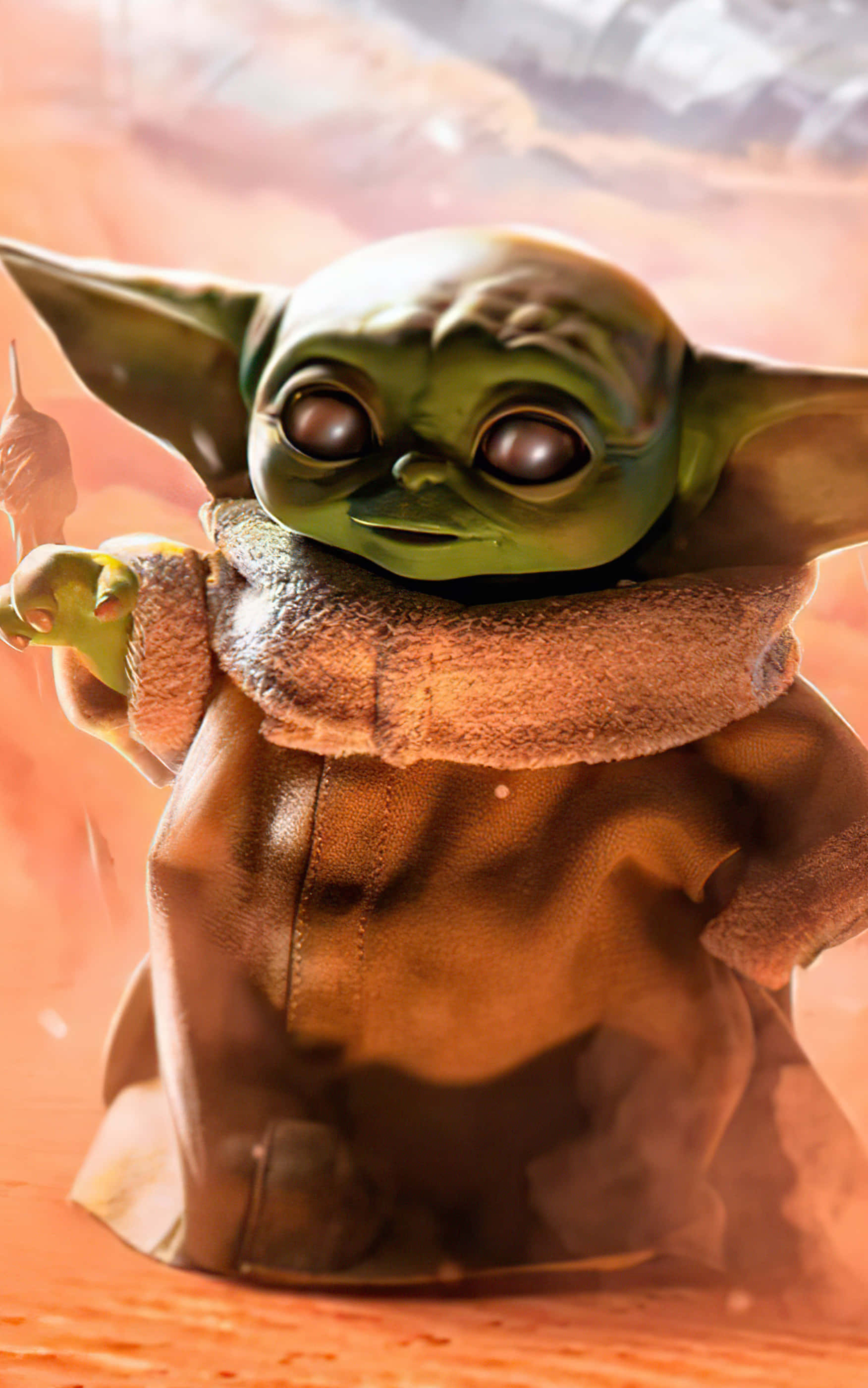 Ipakita ang iyong pagiging fan ng Star Wars kasama itong custom Baby Yoda phone case. Wallpaper