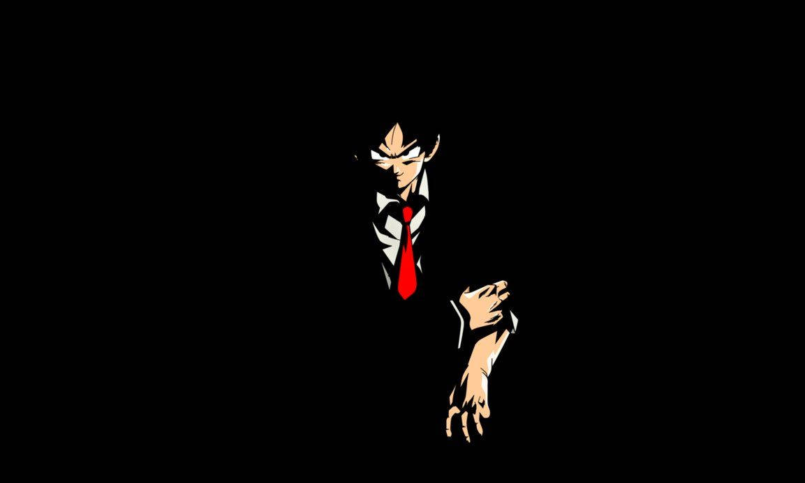 Si Goku ay Sumali sa Mafia sa Fan Art na Ito Wallpaper