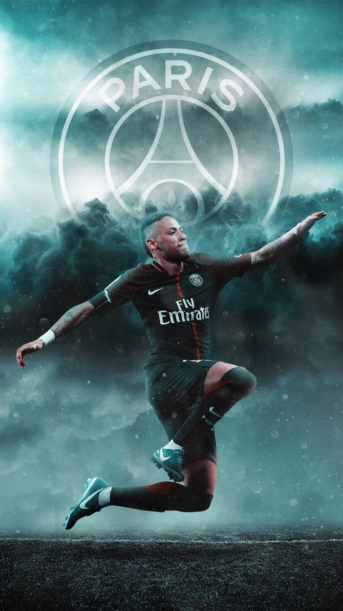 Si Neymar ay sumusuporta sa kanyang paboritong eSports team Wallpaper