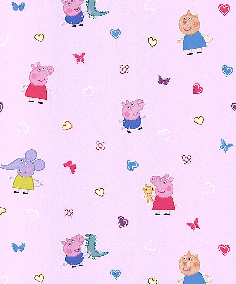 "Si Peppa Pig ay Handa na Maglaro!" Wallpaper
