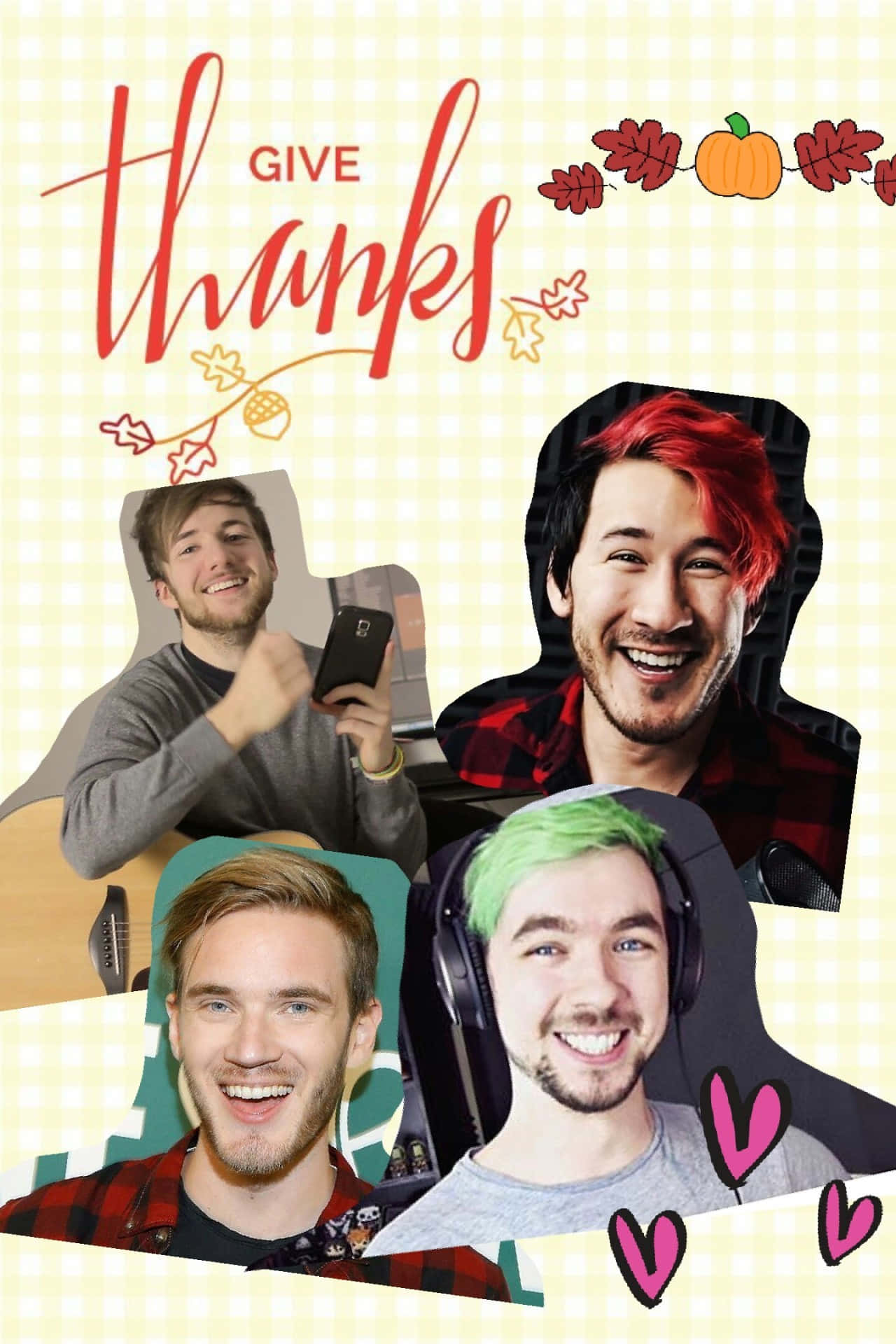 Si PewDiePie sa Kanyang Malikhaing Elemento Wallpaper