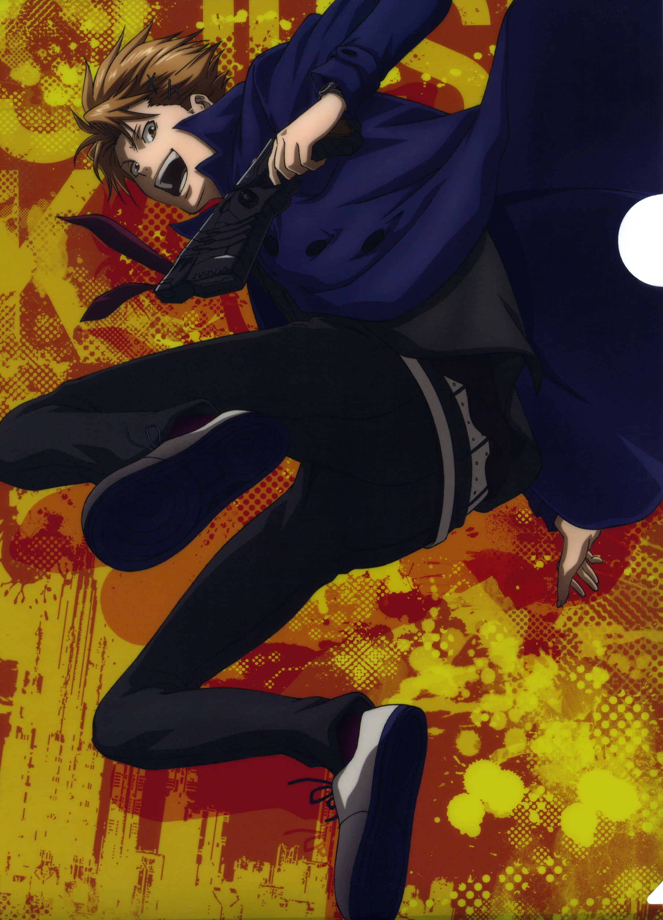 Si Shusei Kagari mula sa Psycho-Pass Anime Series Wallpaper