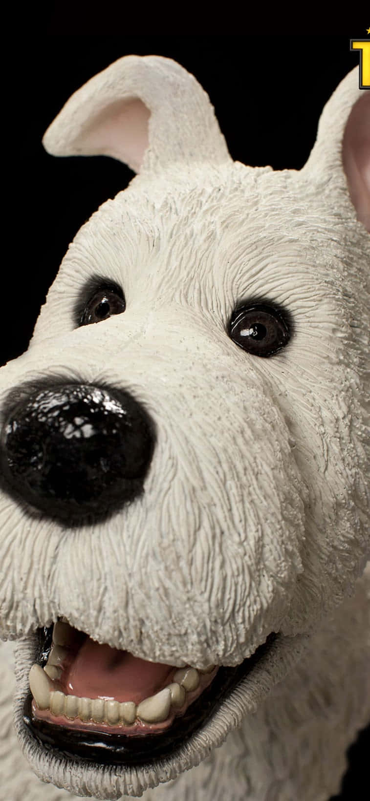 Si Snowy, ang tapat na terrier mula sa The Adventures of Tintin Film Version Wallpaper