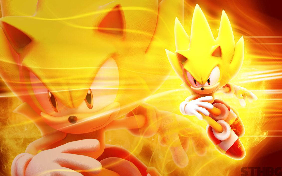 Si Sonic sa Isang Kidlat! Wallpaper