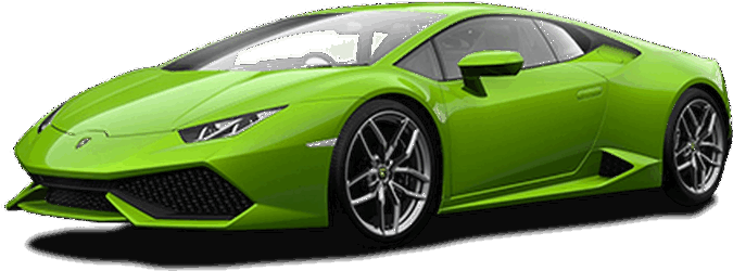 Side View ng Green na Lamborghini Huracan Evo Wallpaper
