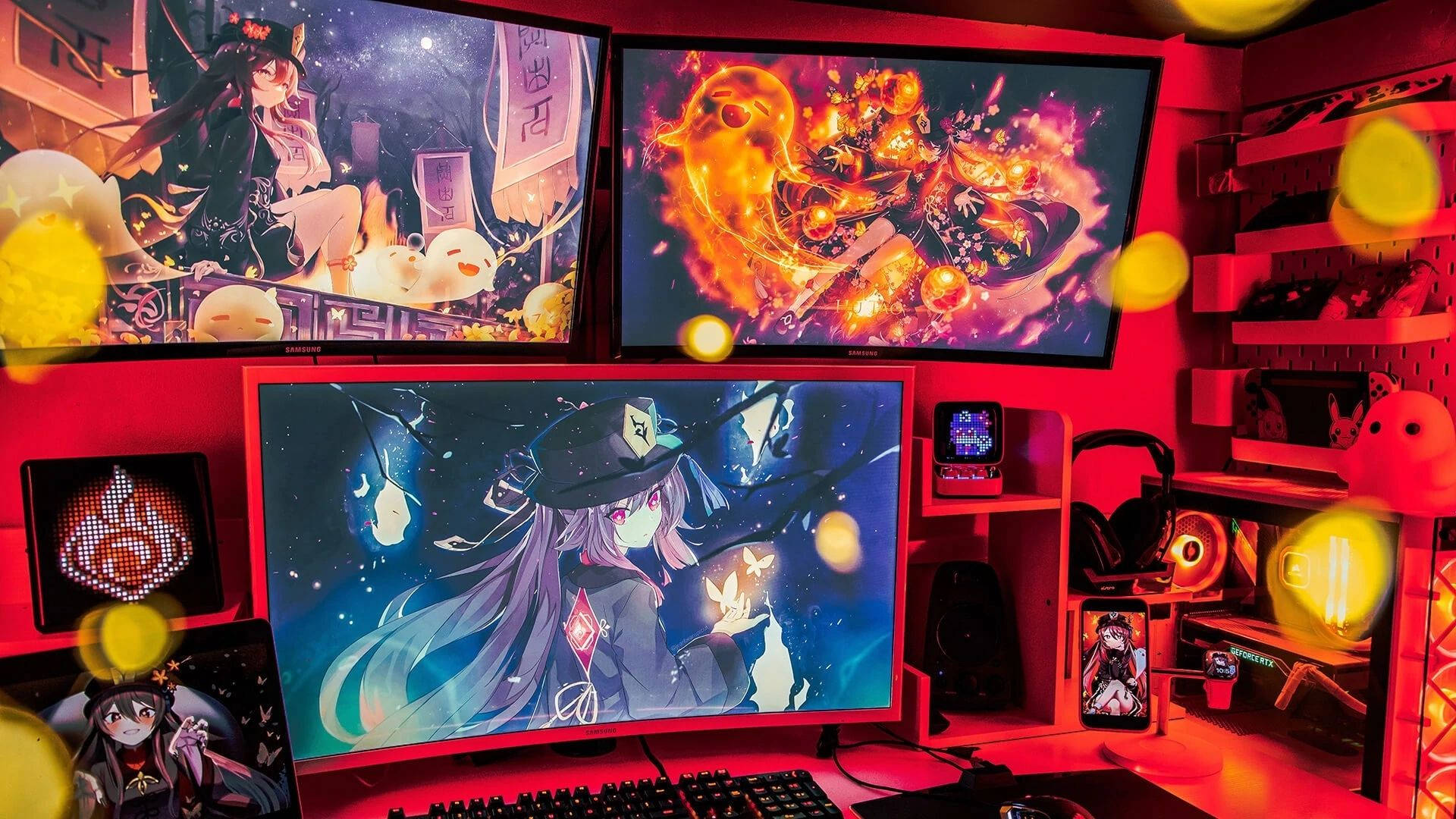 Silid-Laro ng Anime Wallpaper