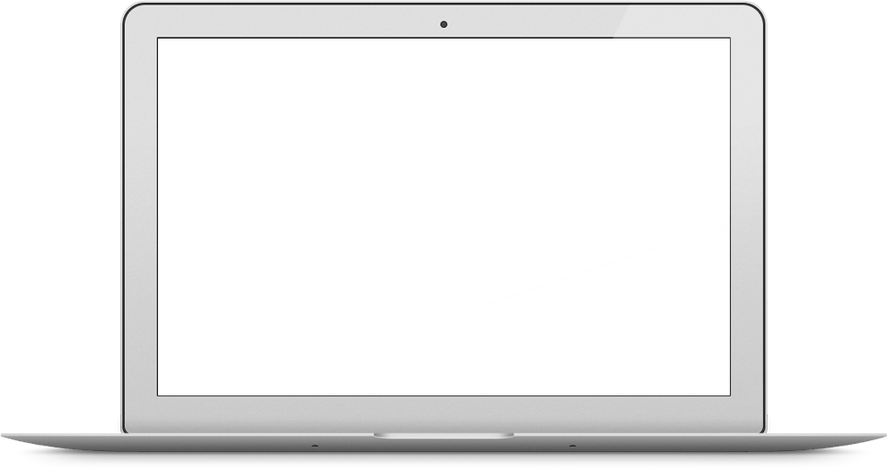 Silver Mac Book Bukas Blangk Screen Wallpaper