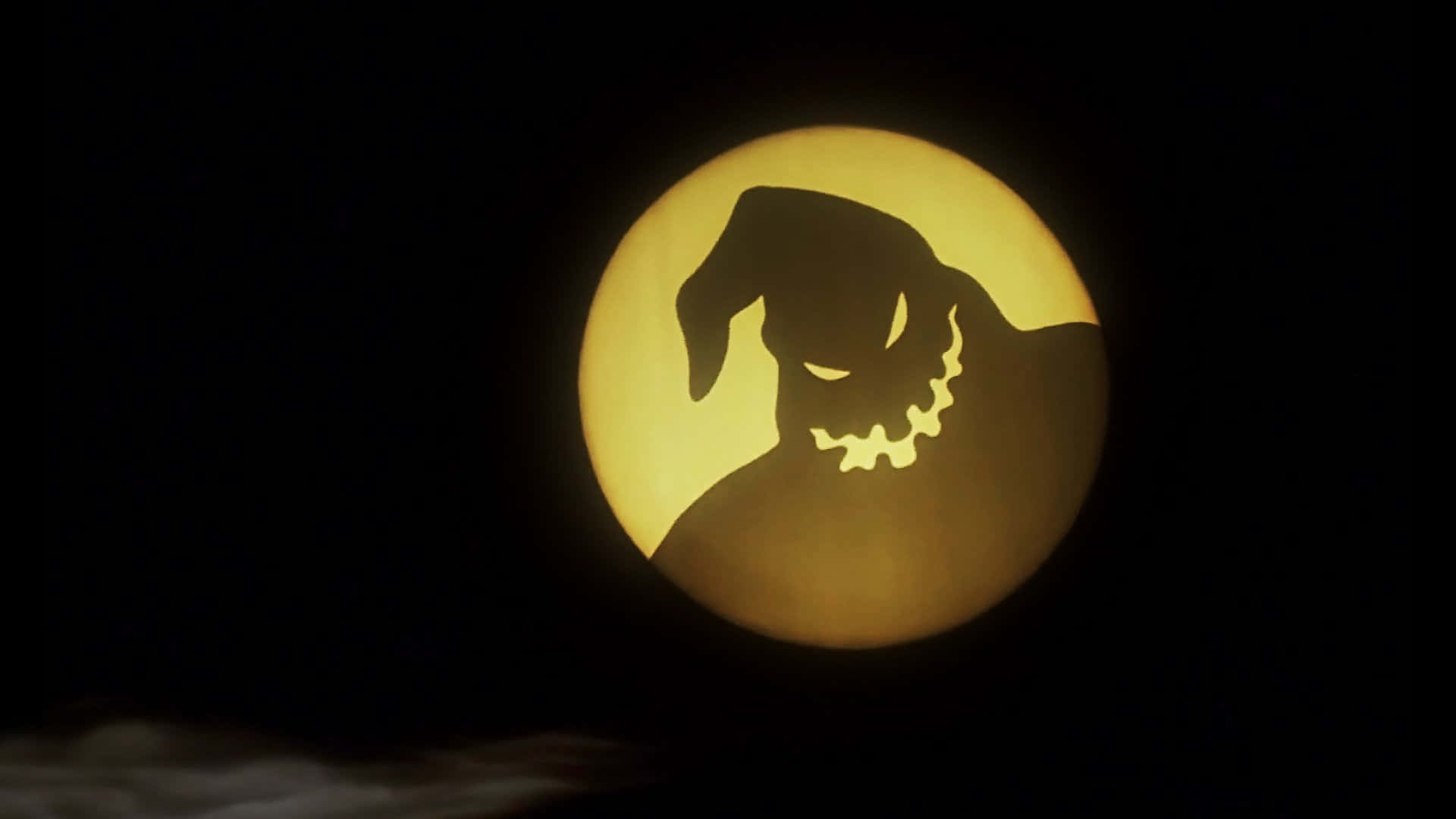 Silweta ni Oogie Boogie Wallpaper